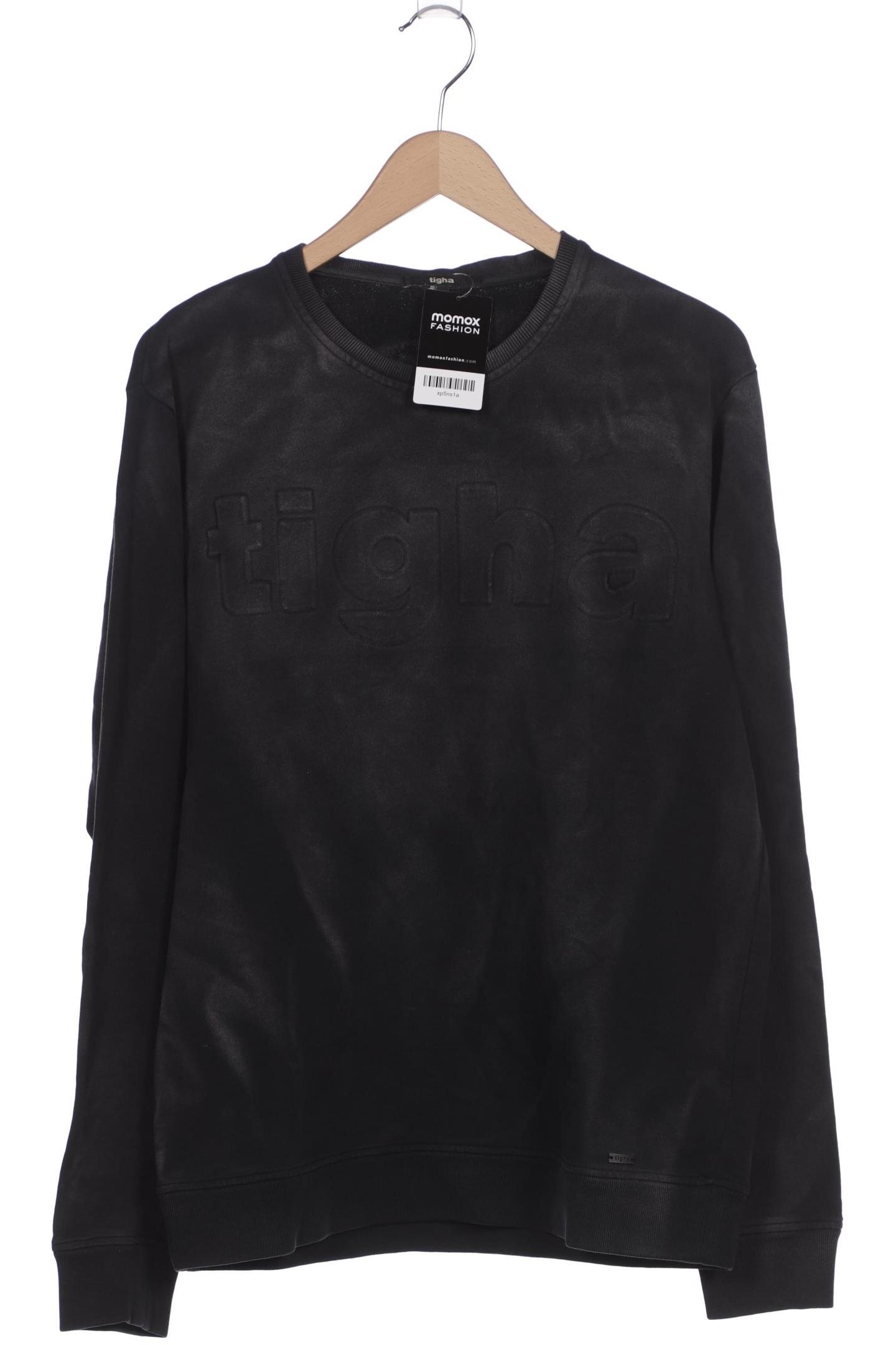 tigha Herren Sweatshirt, grau, Gr. 52