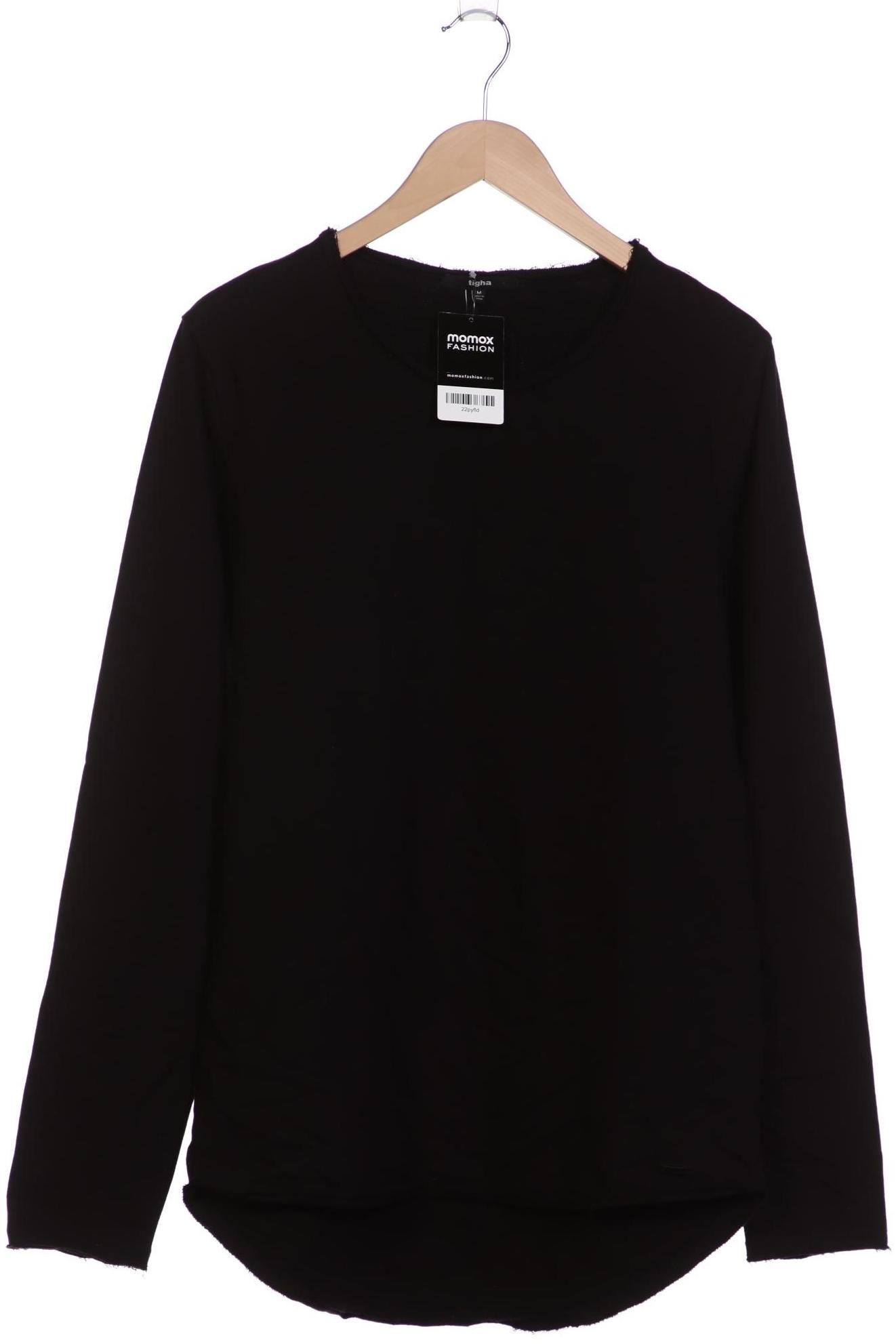tigha Herren Sweatshirt, schwarz, Gr. 48