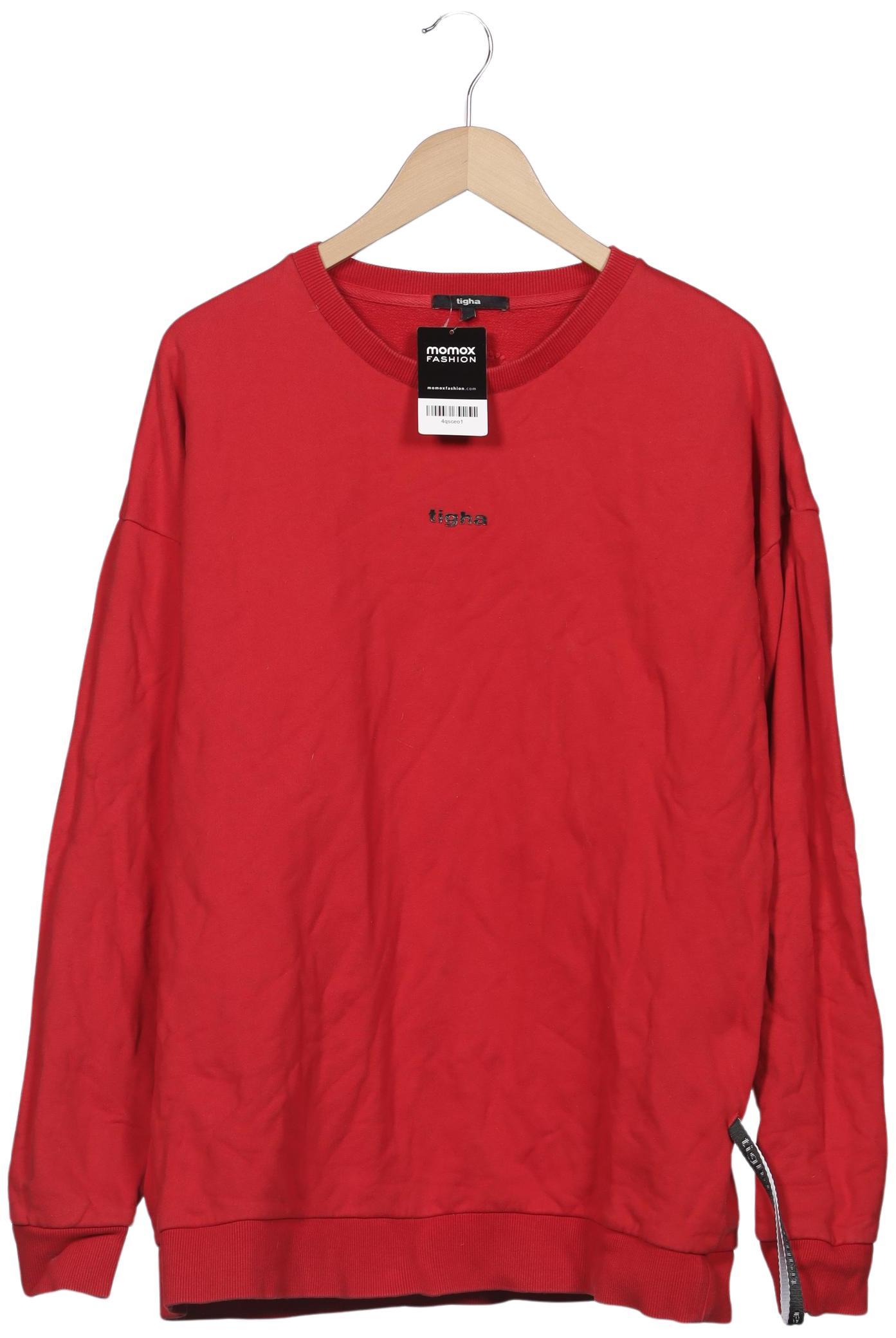 tigha Herren Sweatshirt, rot, Gr. 52