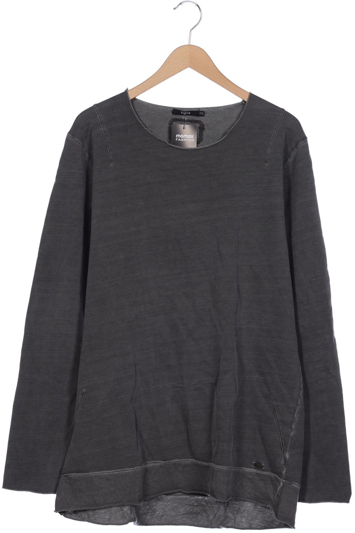tigha Herren Sweatshirt, grau, Gr. 56