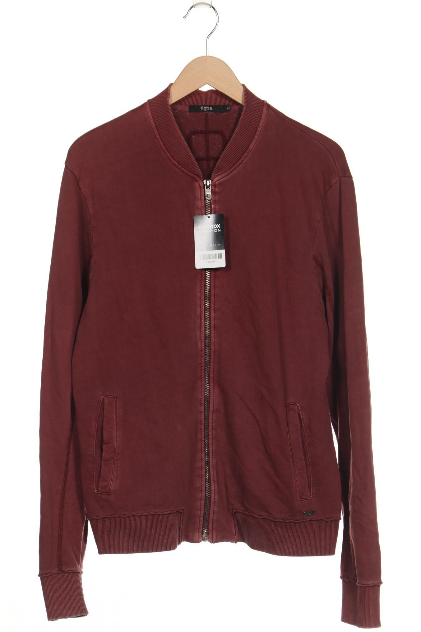 tigha Herren Sweatshirt, bordeaux, Gr. 48