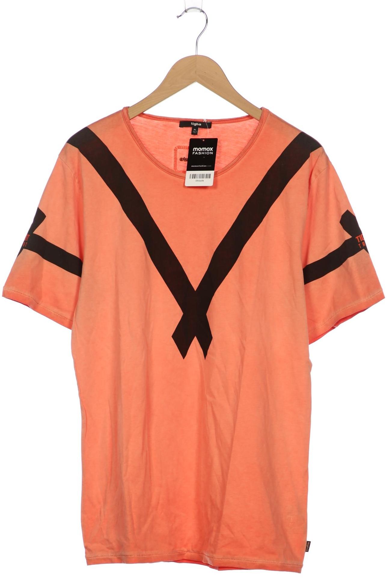 tigha Herren T-Shirt, orange, Gr. 54