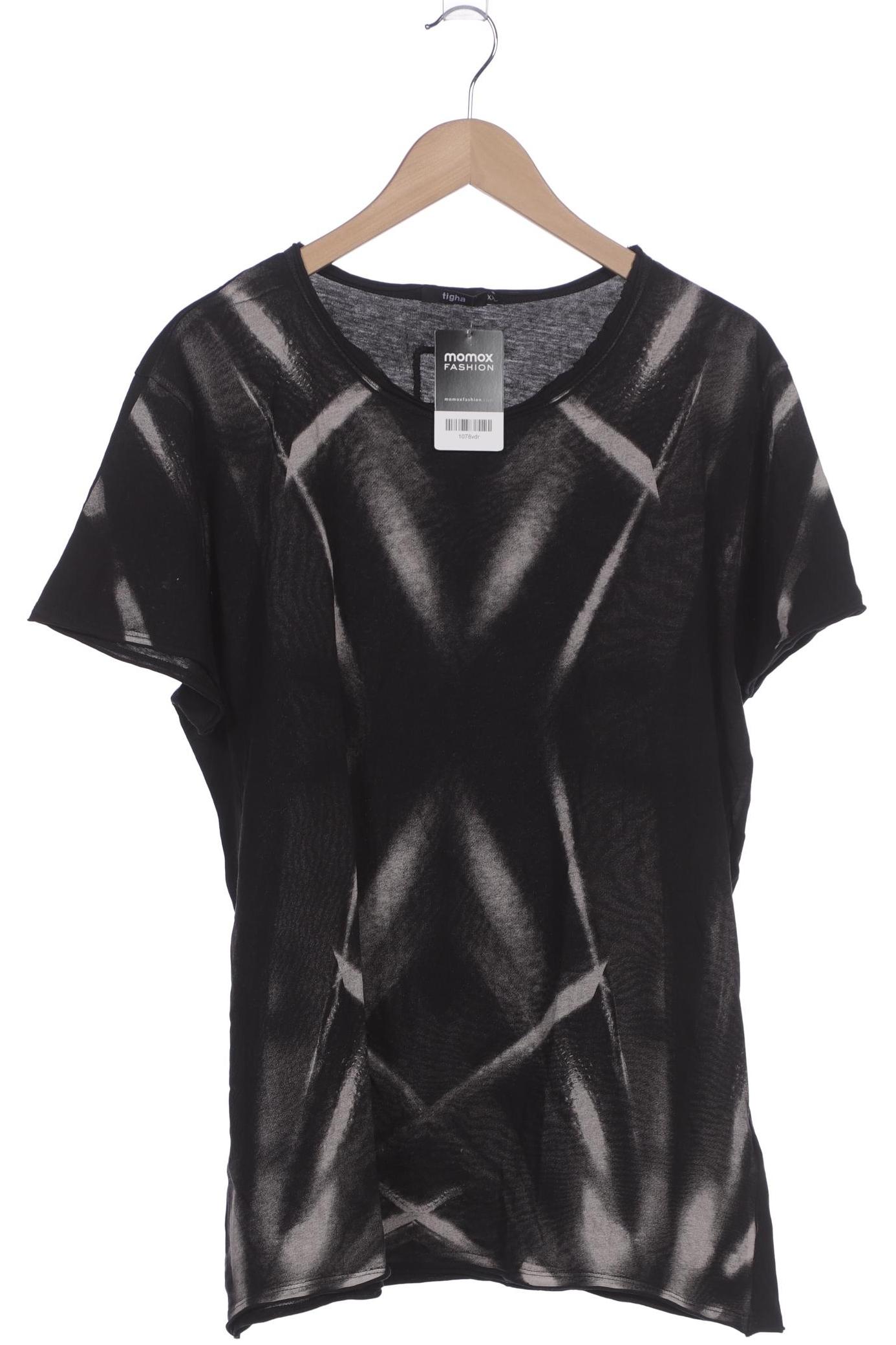 tigha Herren T-Shirt, schwarz, Gr. 56