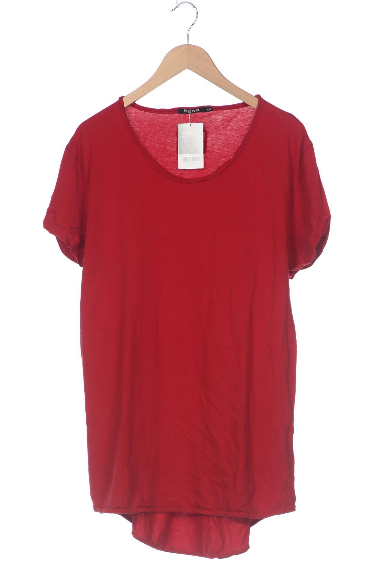 tigha Herren T-Shirt, rot, Gr. 56