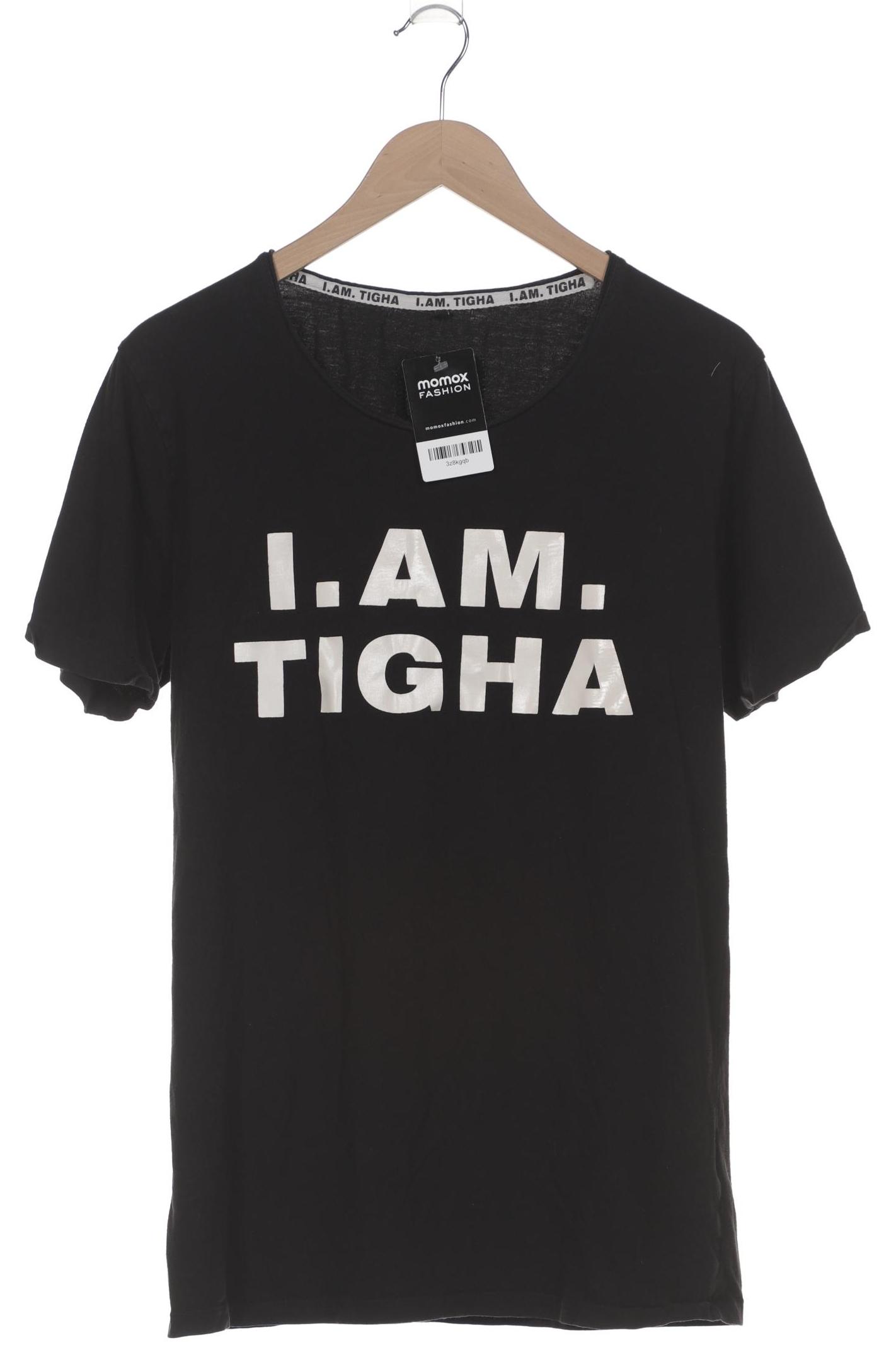 tigha Herren T-Shirt, schwarz, Gr. 48