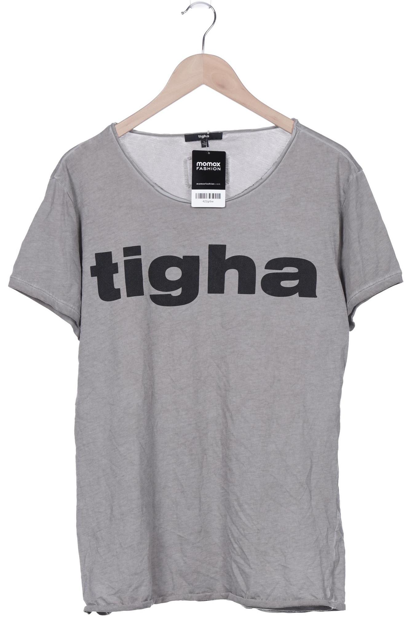 tigha Herren T-Shirt, grau, Gr. 52