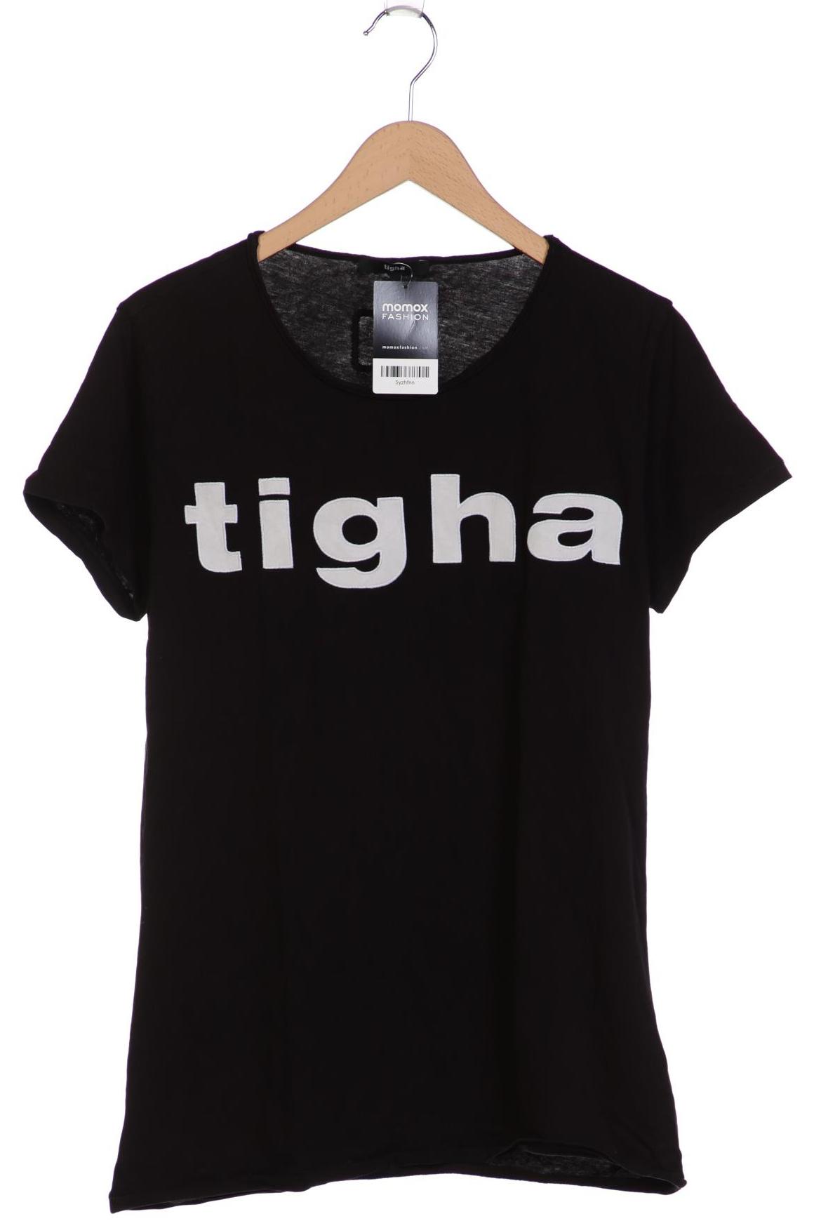 tigha Herren T-Shirt, schwarz, Gr. 46