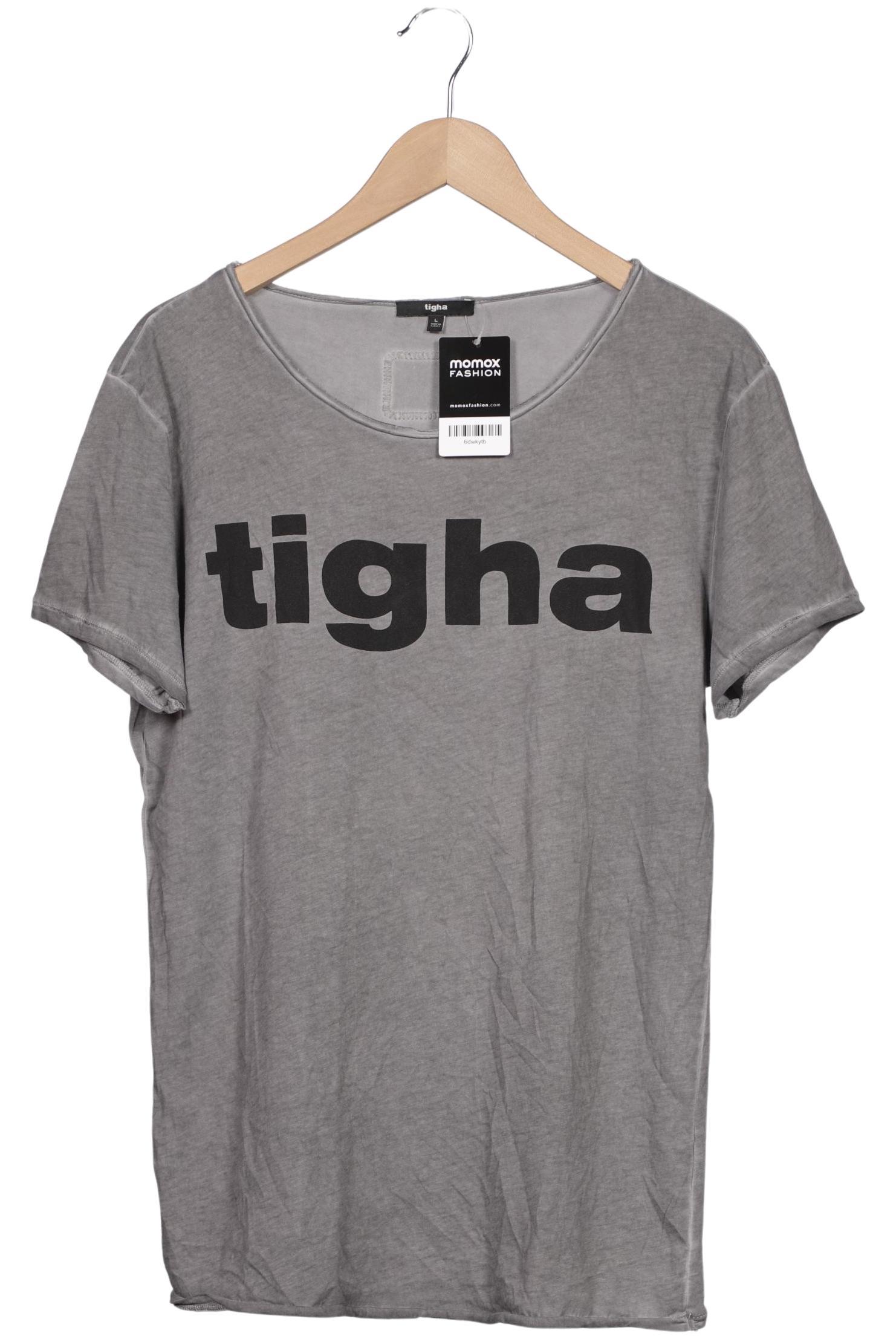 tigha Herren T-Shirt, grau, Gr. 52