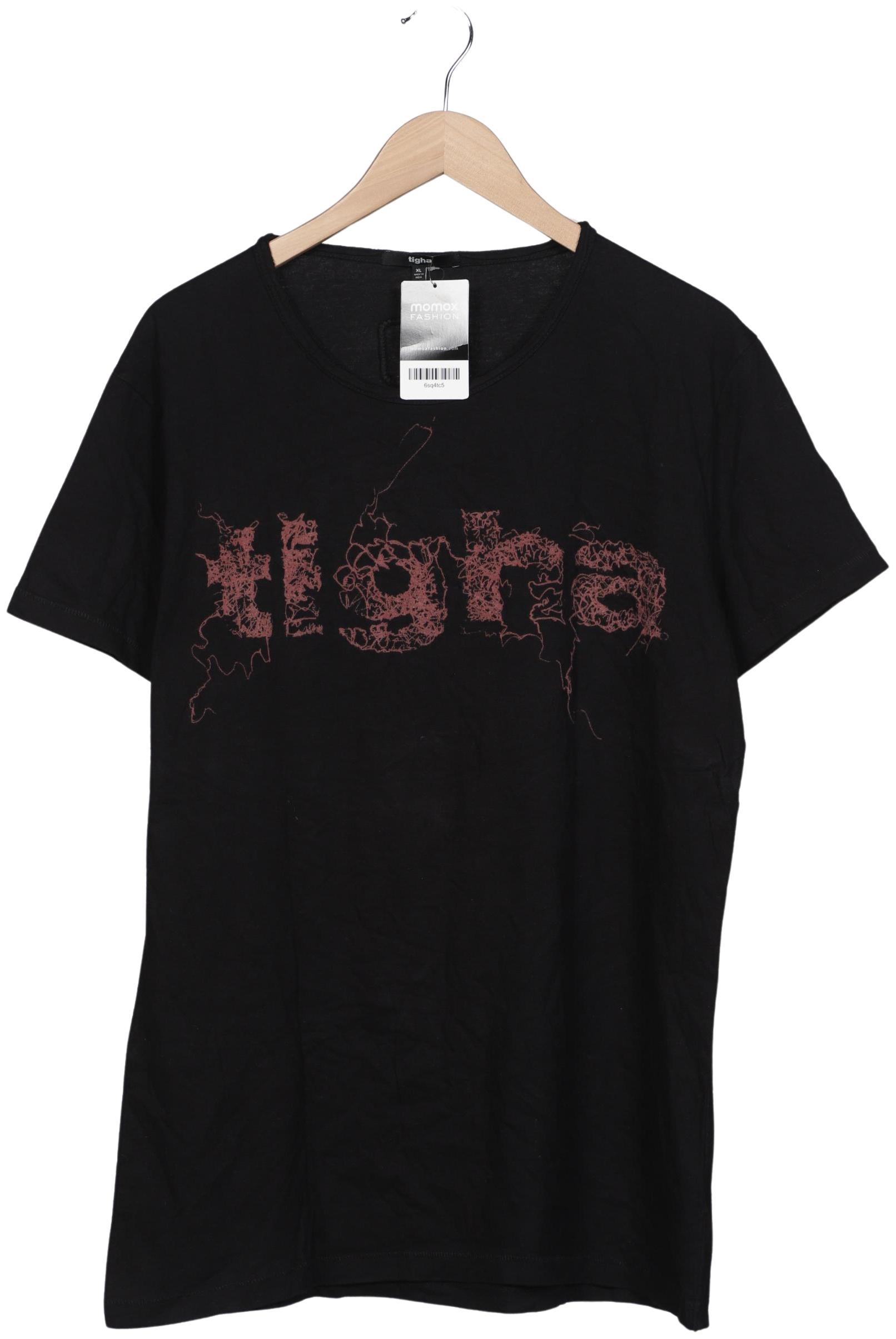 tigha Herren T-Shirt, schwarz, Gr. 54