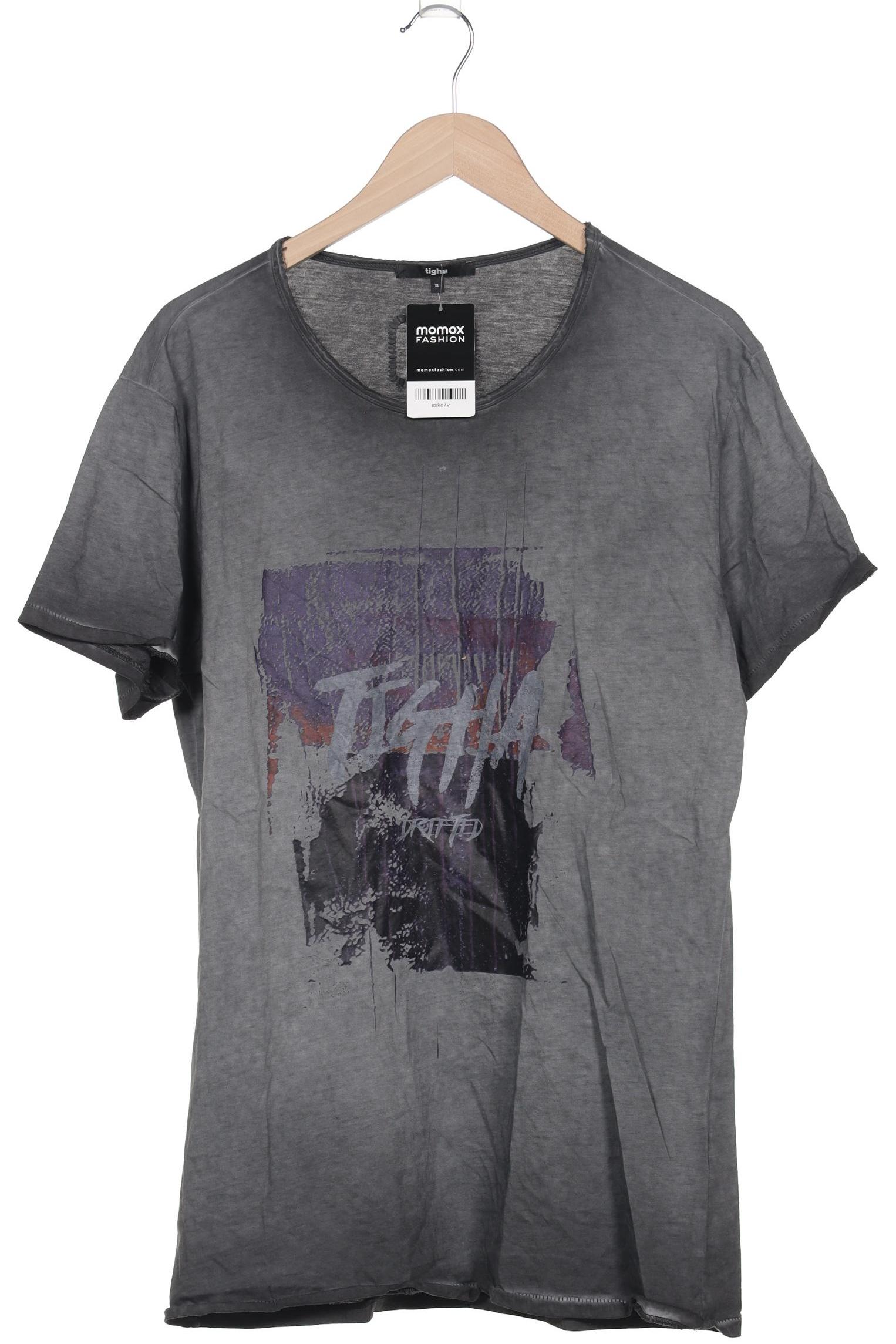 tigha Herren T-Shirt, grau, Gr. 54