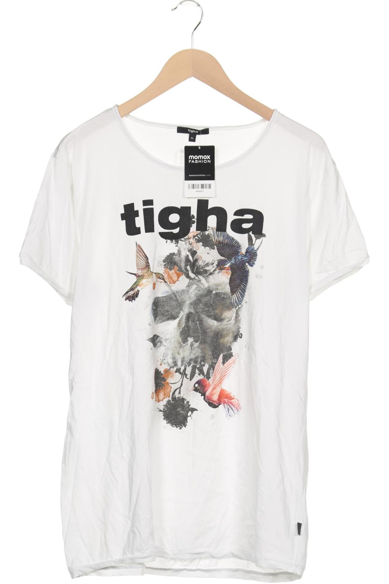 tigha Herren T-Shirt, weiß, Gr. 54