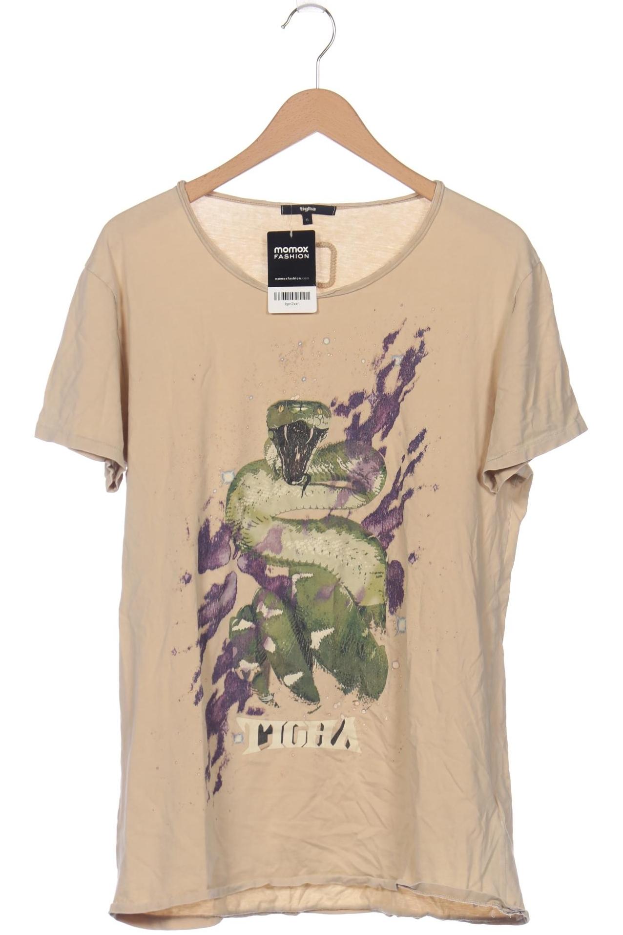tigha Herren T-Shirt, beige, Gr. 54