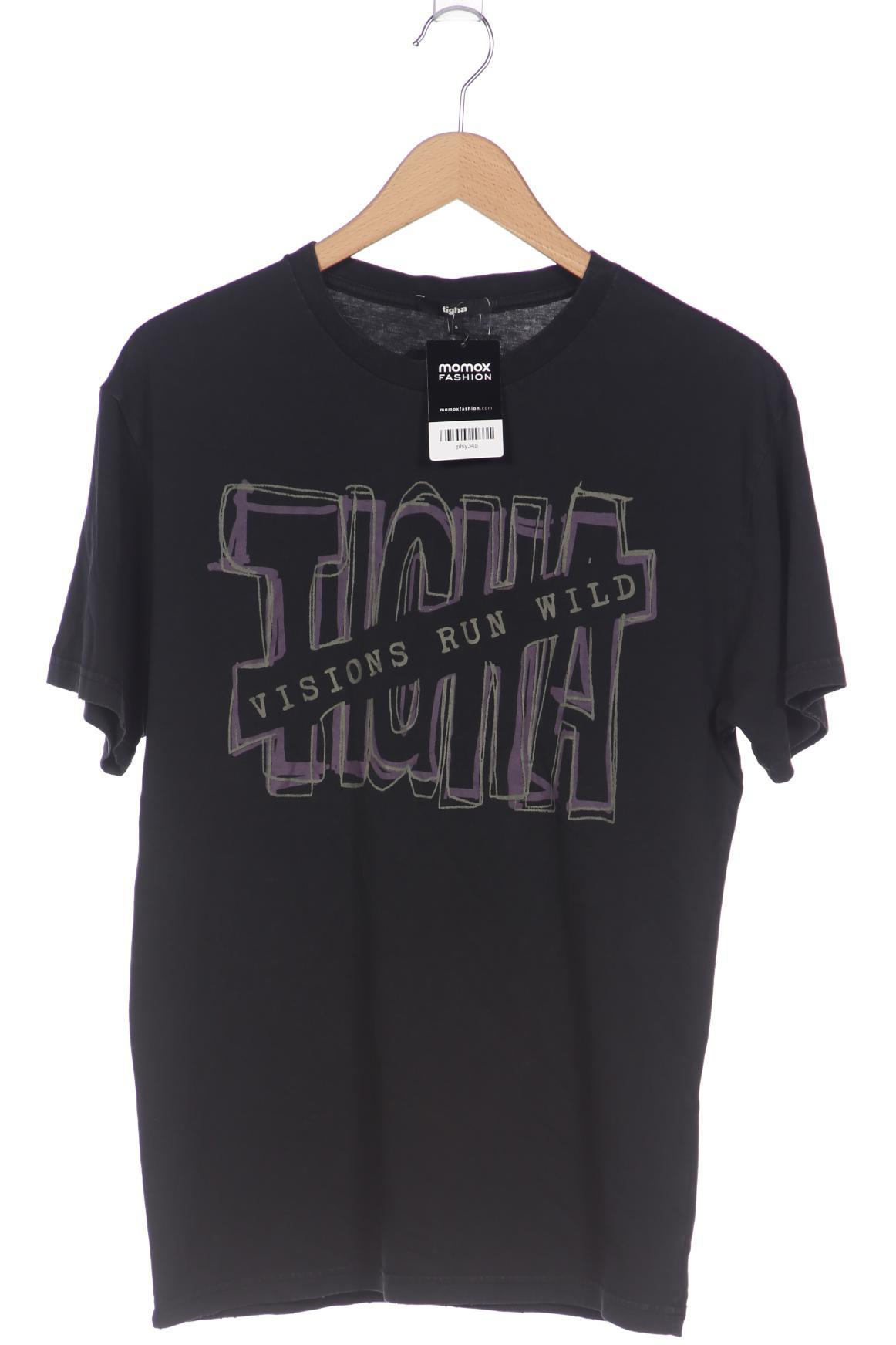 tigha Herren T-Shirt, schwarz, Gr. 46