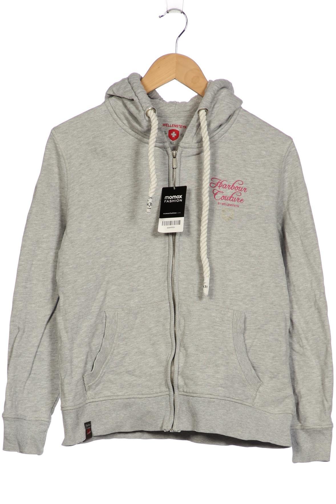 Wellensteyn Damen Kapuzenpullover, grau, Gr. 44