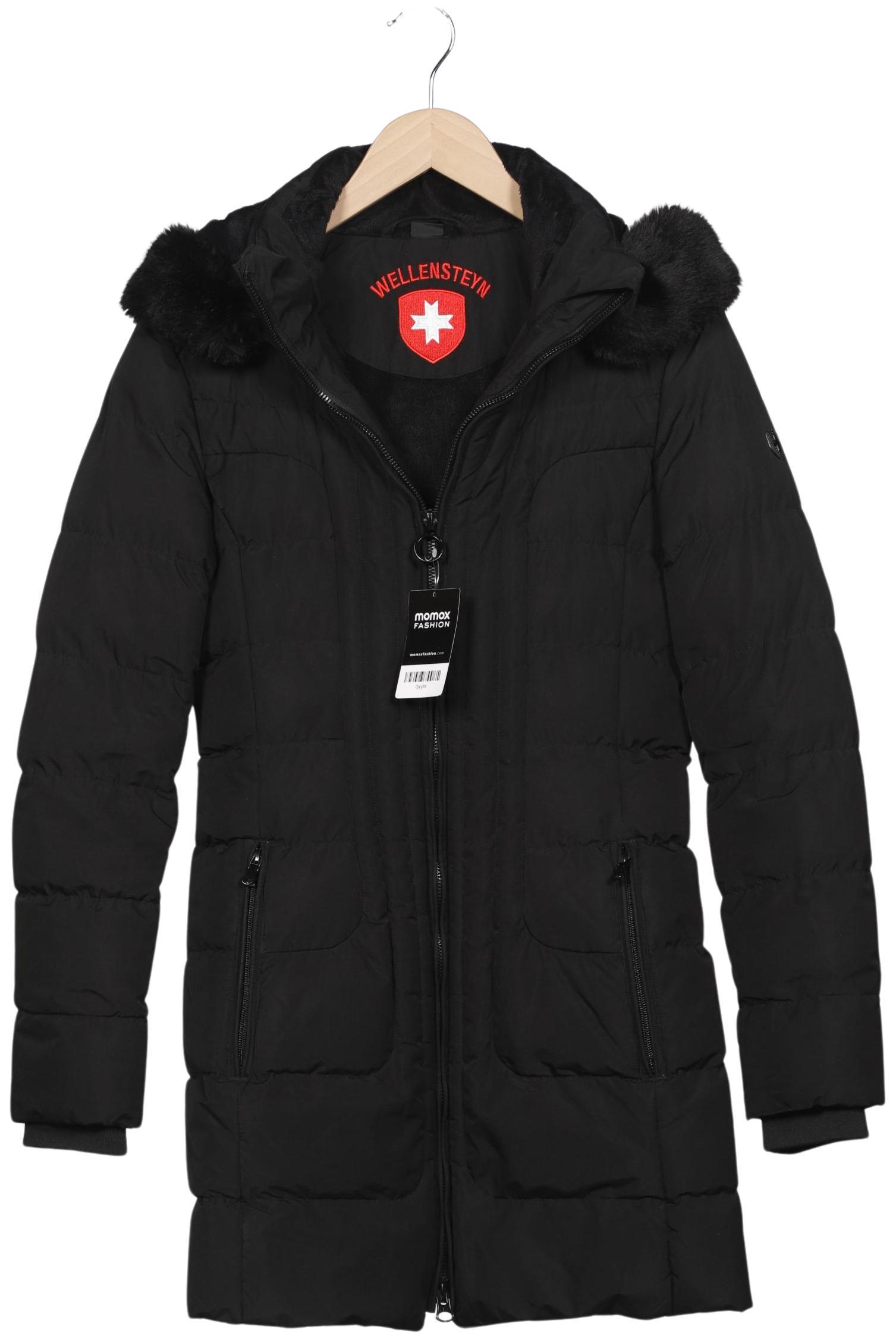 Wellensteyn Damen Mantel, schwarz, Gr. 36