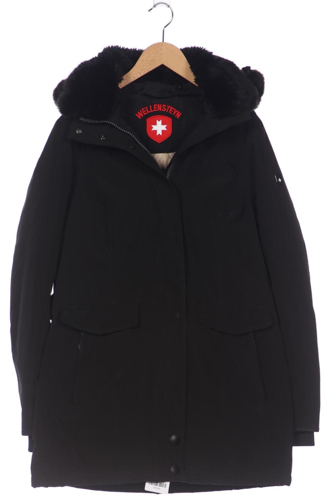 Wellensteyn Damen Mantel, schwarz, Gr. 38