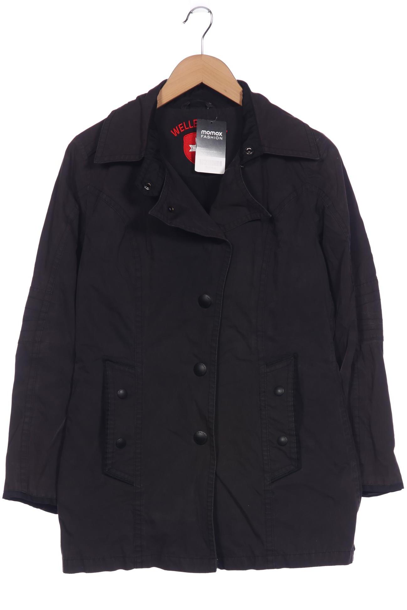 Wellensteyn Damen Mantel, schwarz, Gr. 36