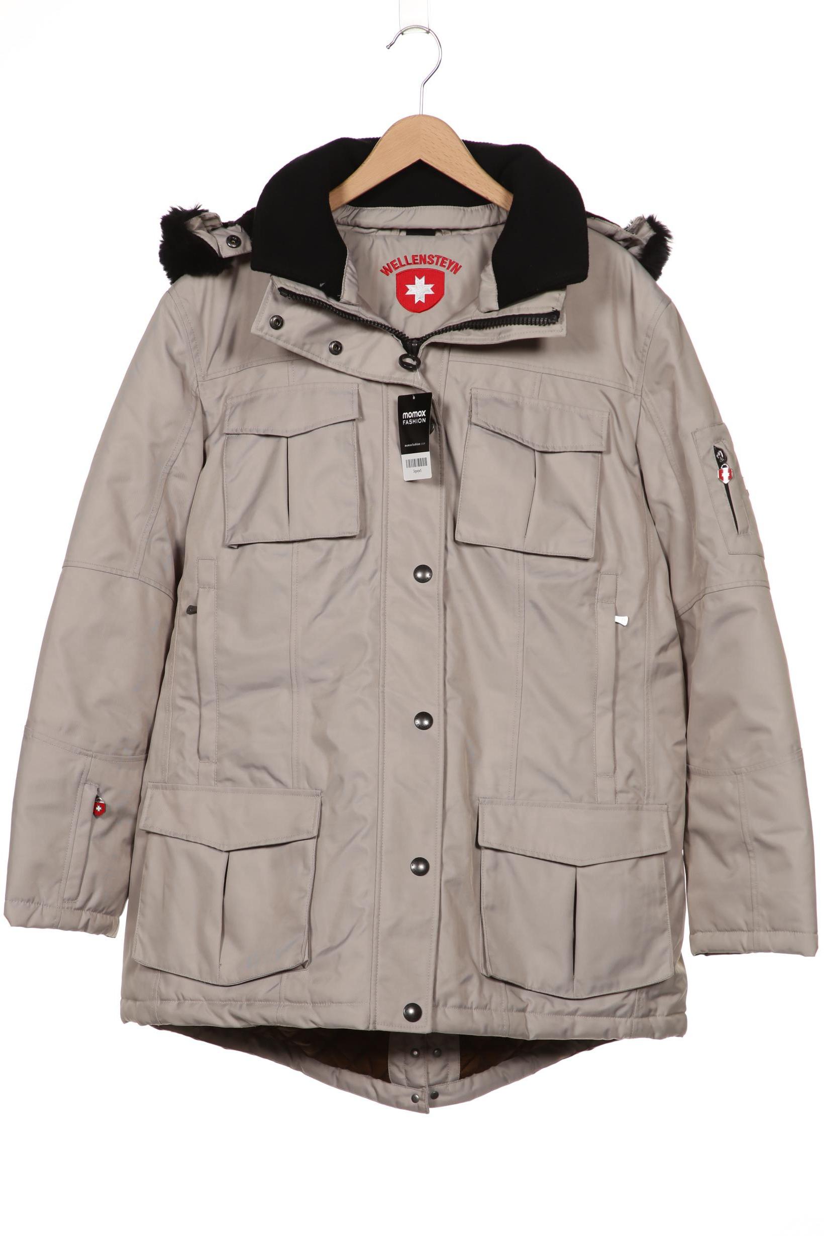 Wellensteyn Damen Mantel, grau, Gr. 32