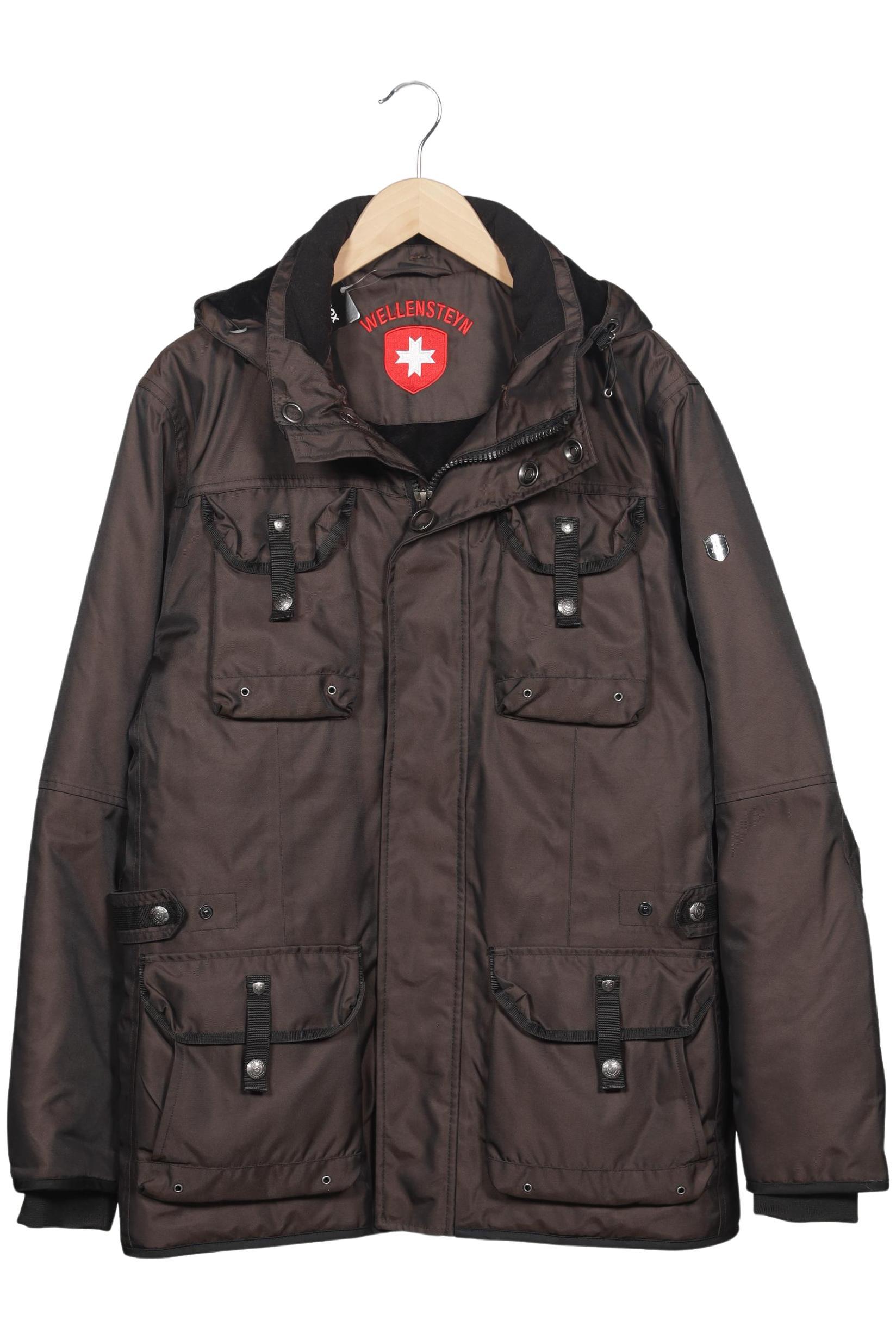 Wellensteyn Herren Mantel, braun, Gr. 52