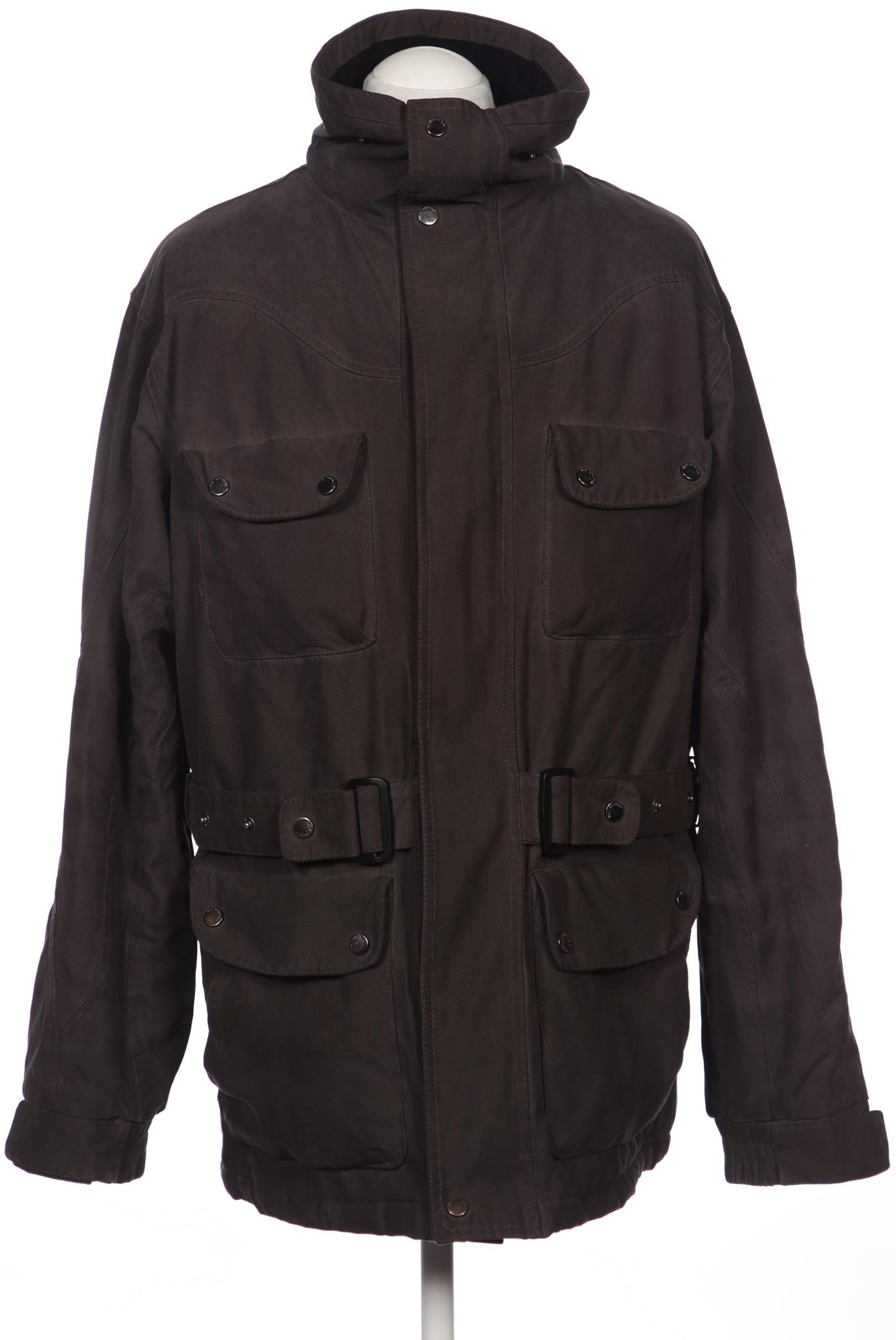 Wellensteyn Herren Mantel, grau, Gr. 52