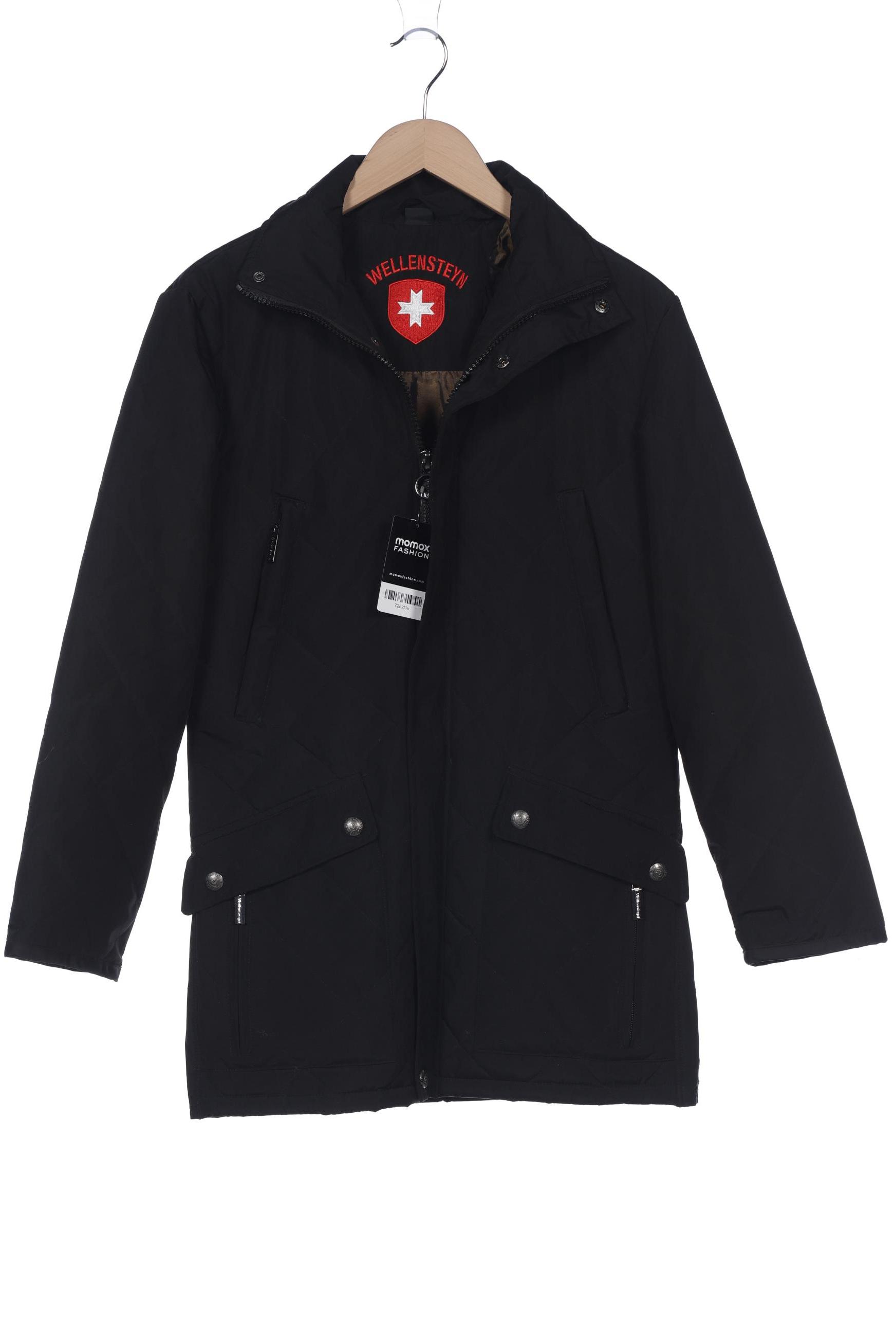 Wellensteyn Herren Mantel, schwarz, Gr. 44