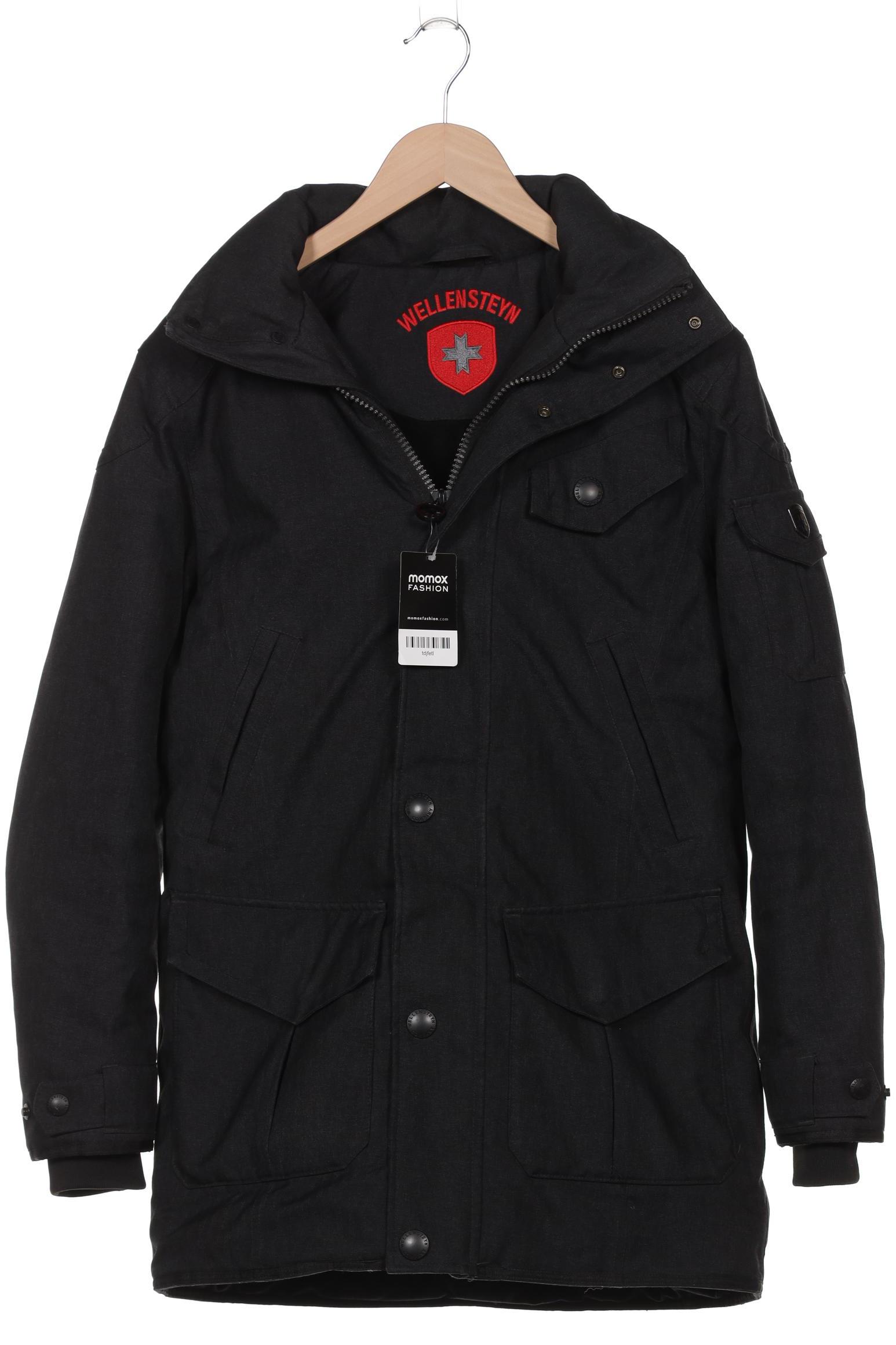 Wellensteyn Herren Mantel, schwarz, Gr. 46