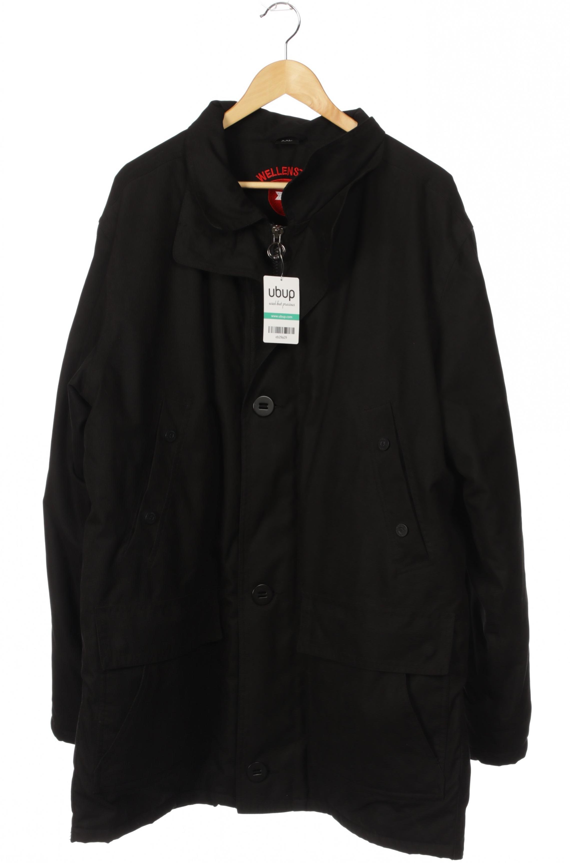 Wellensteyn Herren Mantel, schwarz, Gr.