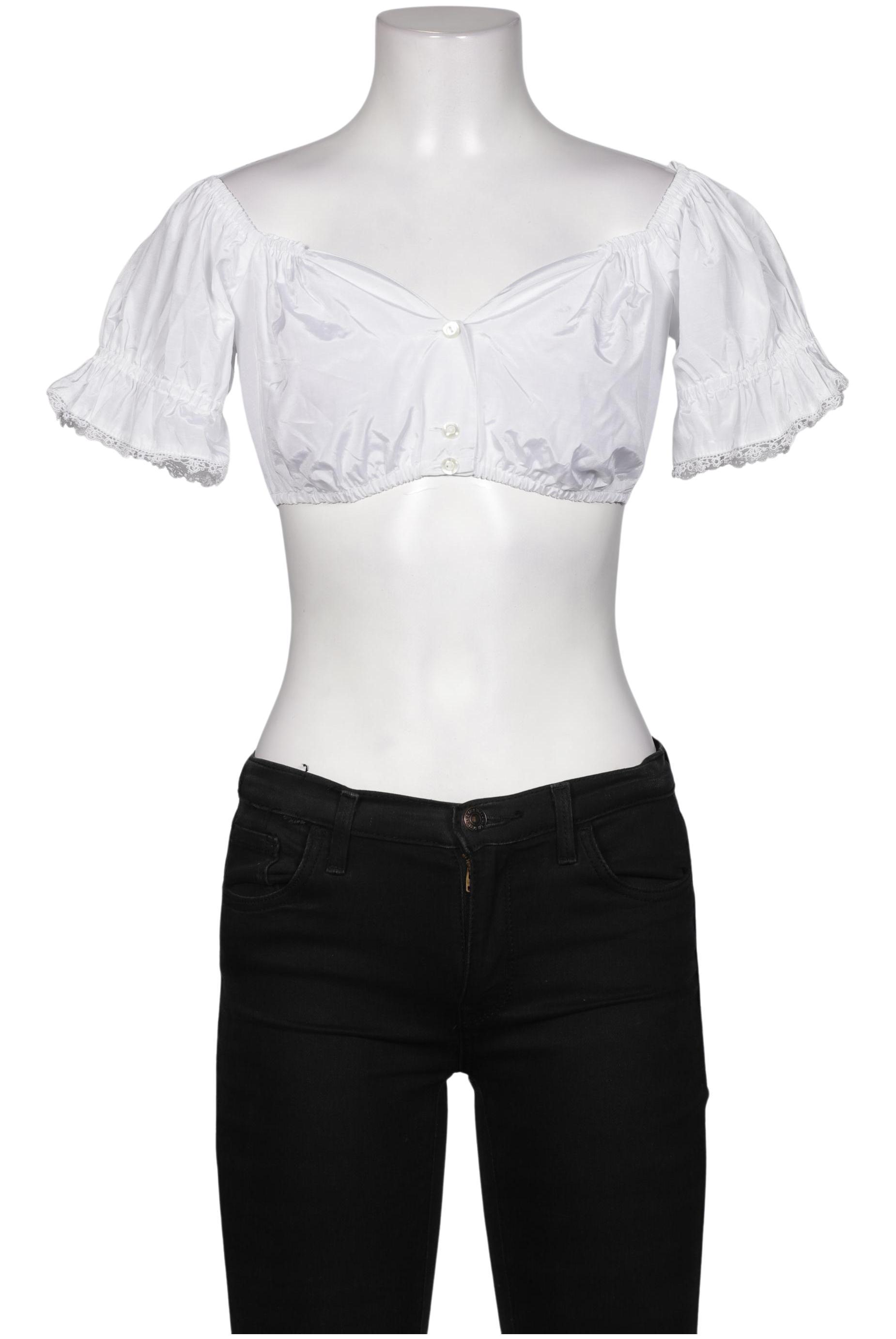 Wenger Tracht Damen Bluse, weiß, Gr. 36