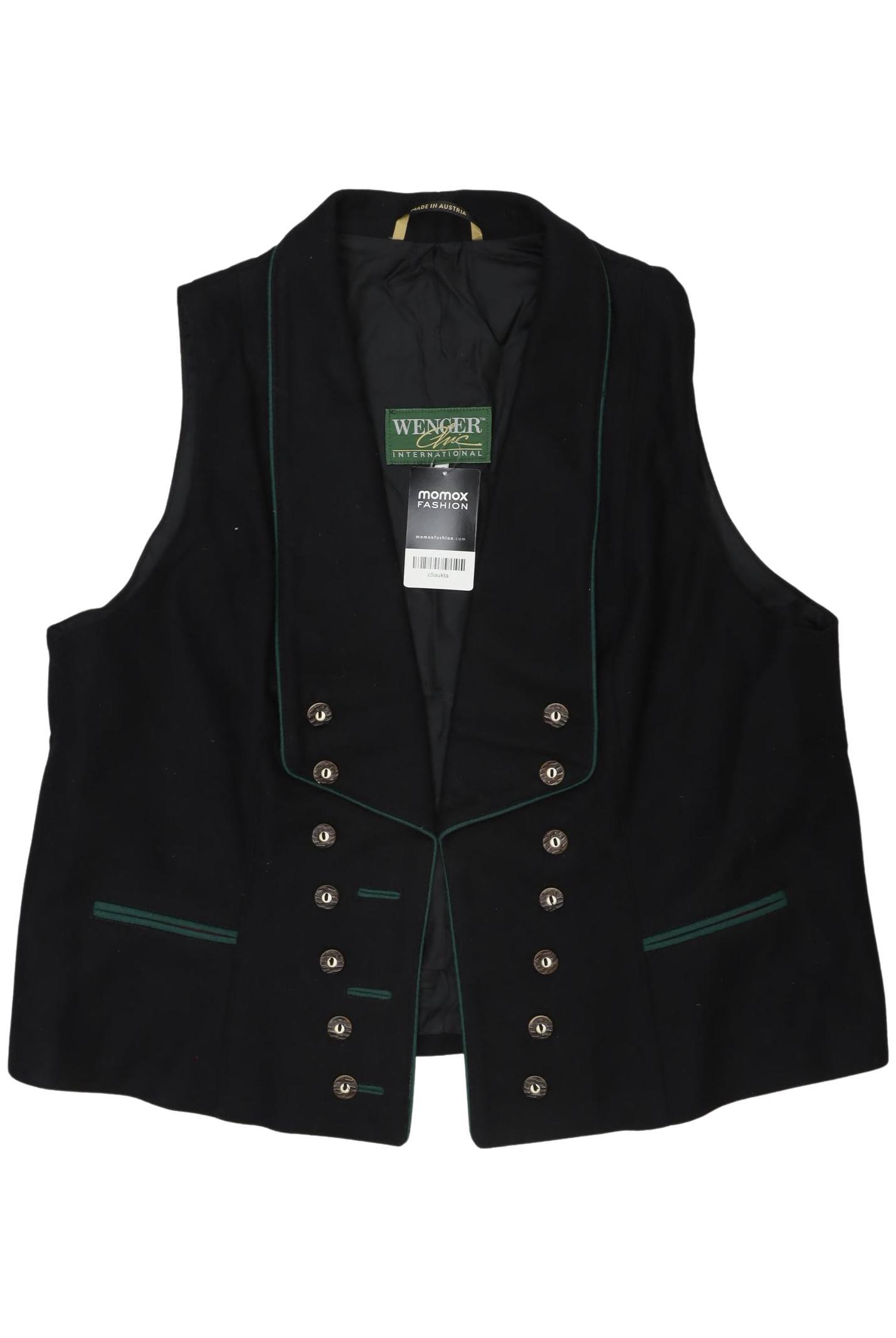 Wenger Tracht Damen Weste, schwarz, Gr. 48