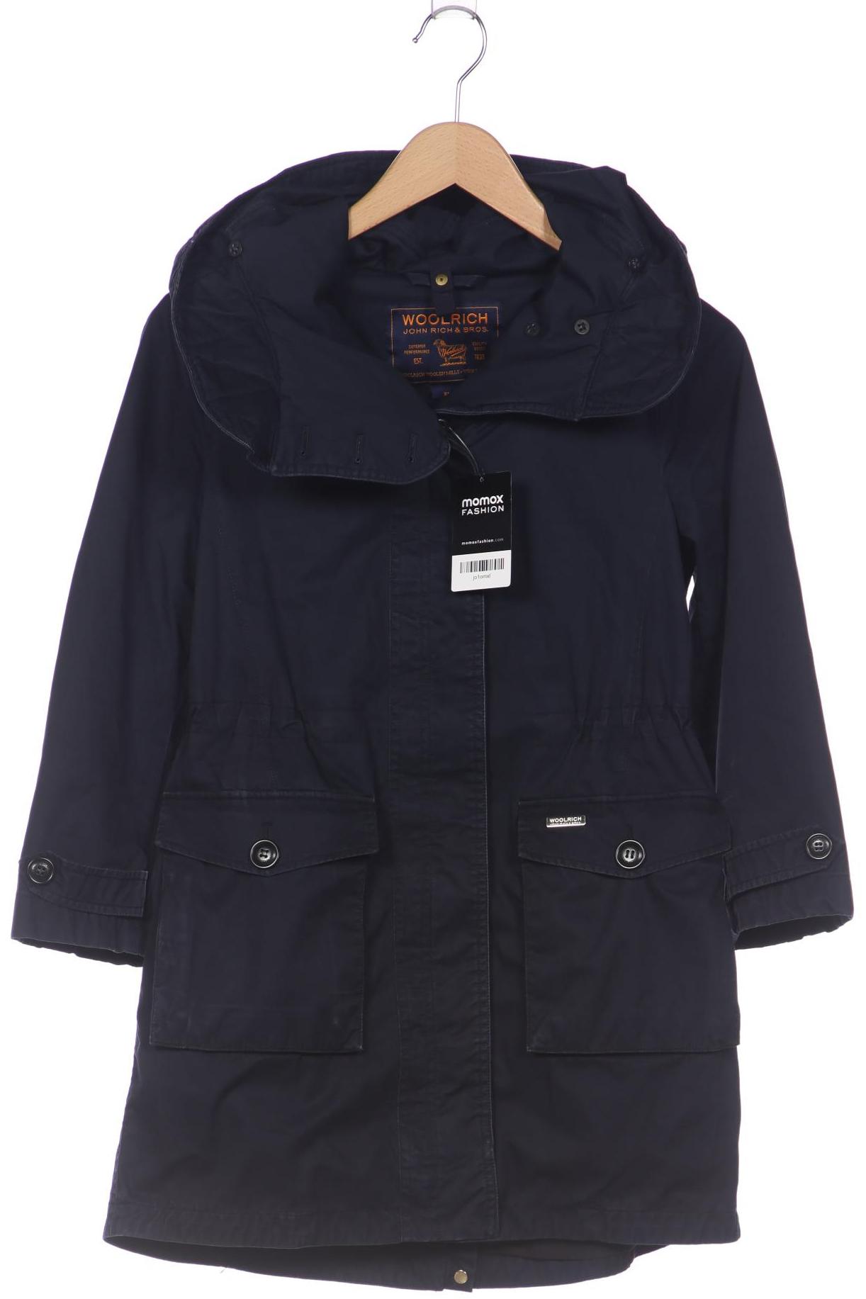 Woolrich Damen Mantel, marineblau, Gr. 34