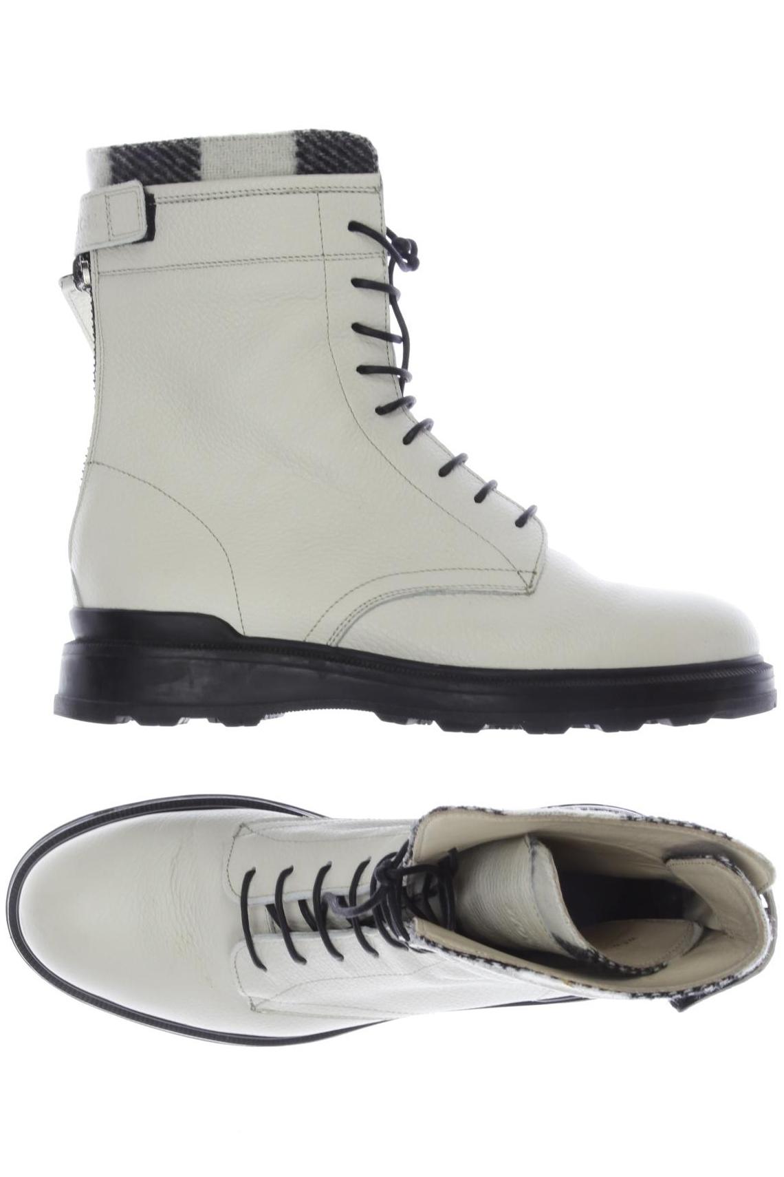 Woolrich Damen Stiefelette, cremeweiß, Gr. 40