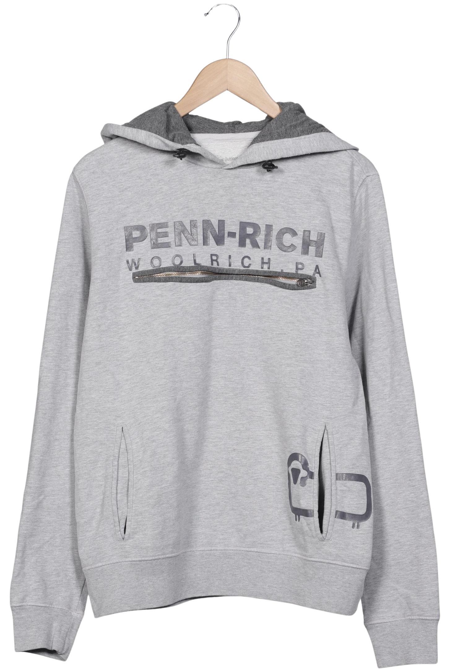 Woolrich Herren Kapuzenpullover, grau, Gr. 54