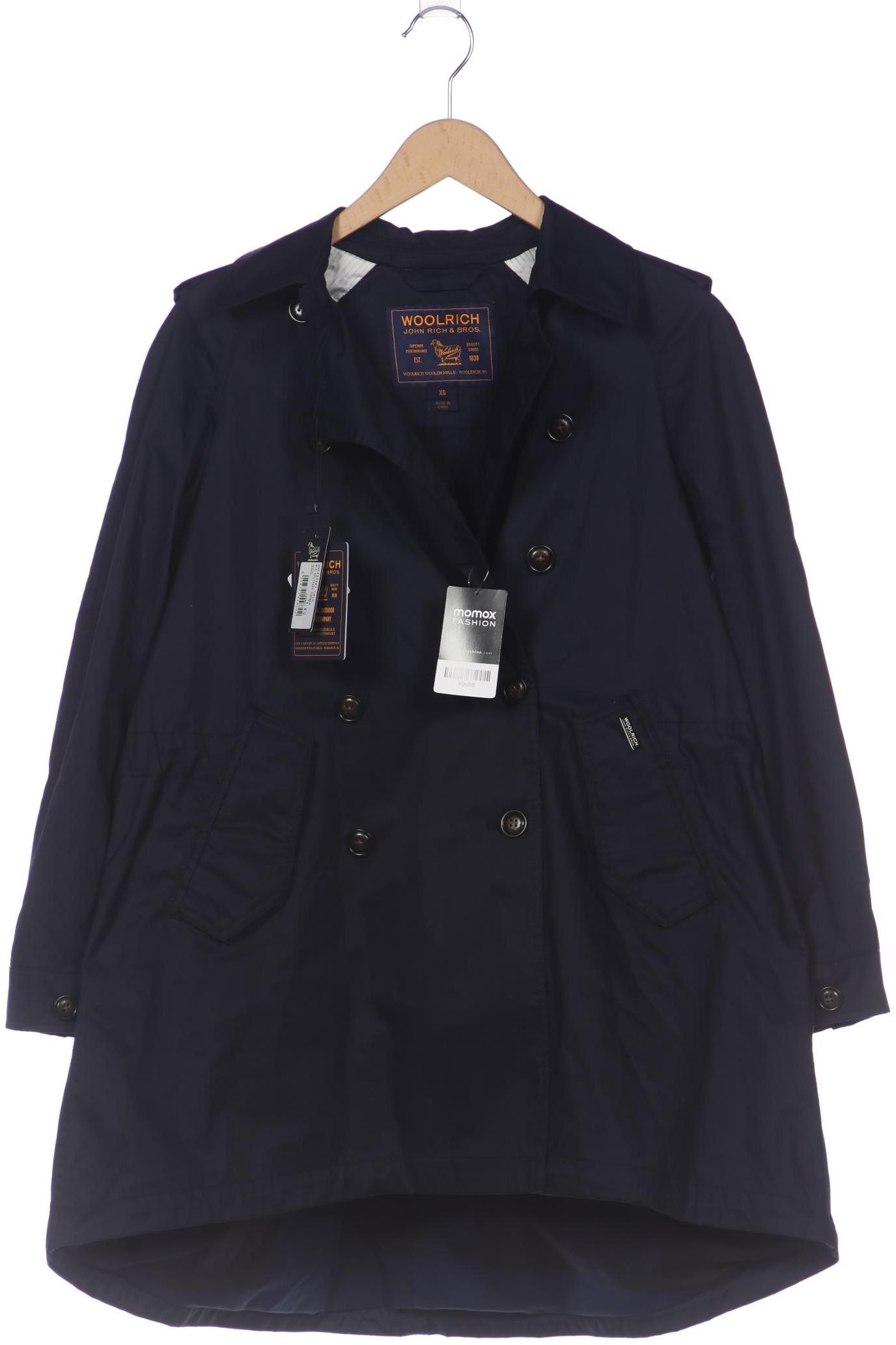 Woolrich Herren Mantel, marineblau, Gr. 44