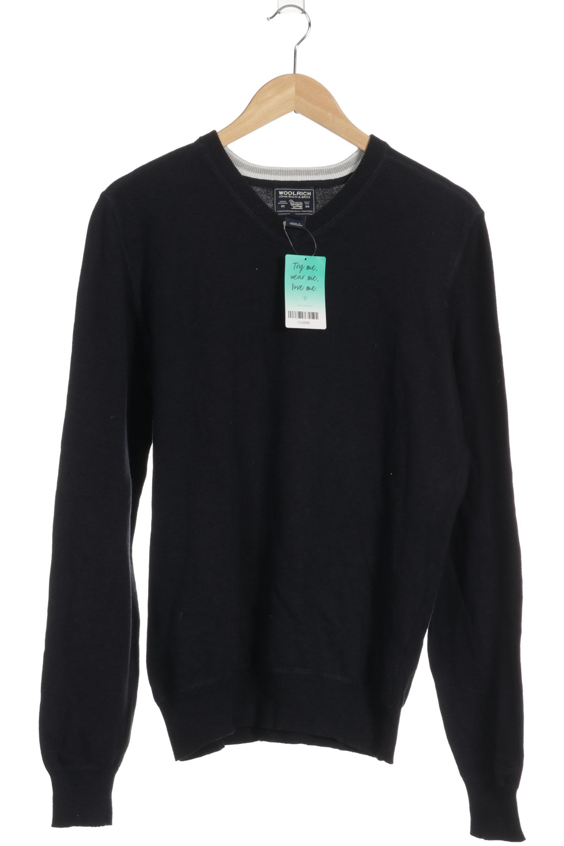 Woolrich Herren Pullover, blau, Gr.