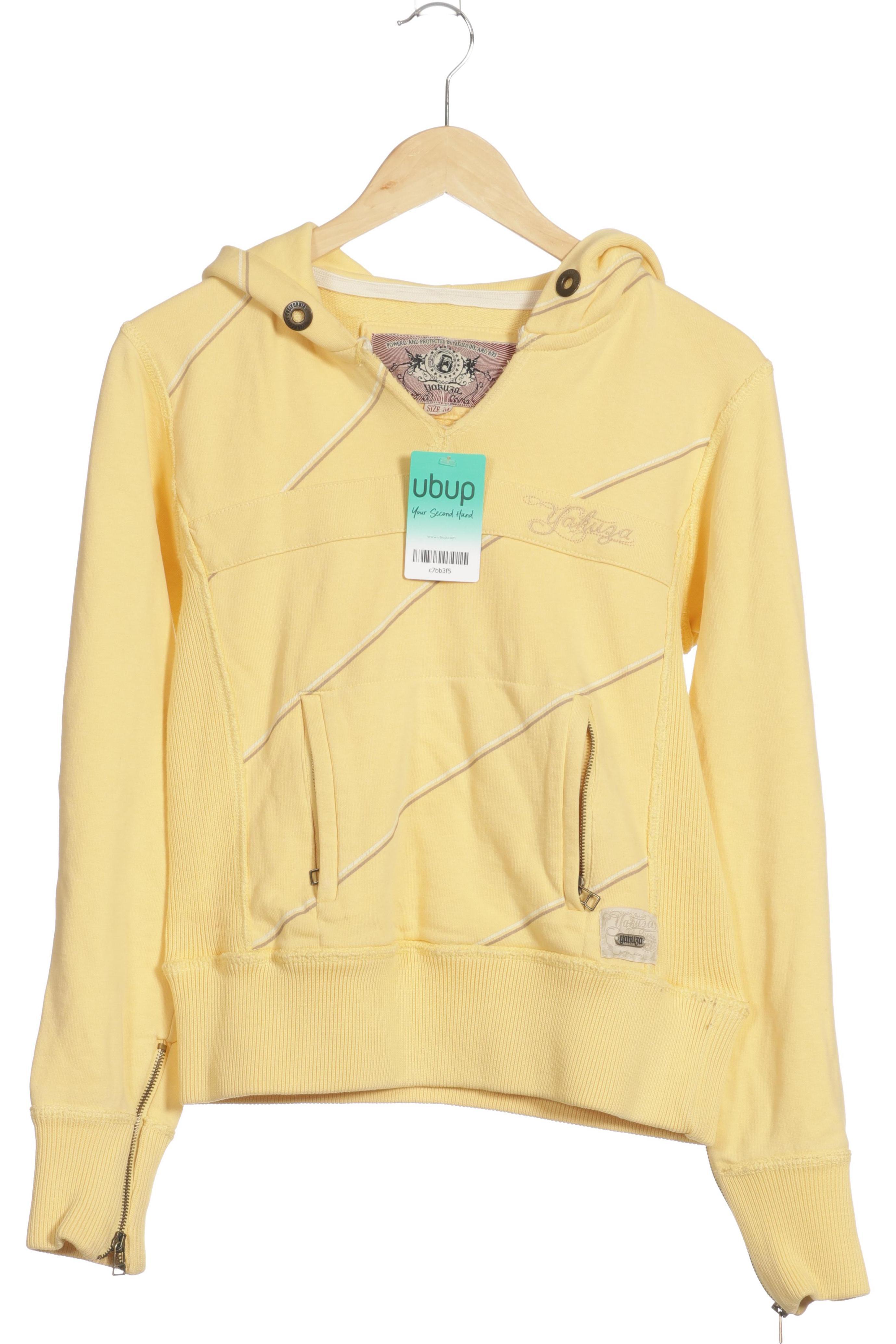 Yakuza Damen Kapuzenpullover, gelb, Gr.