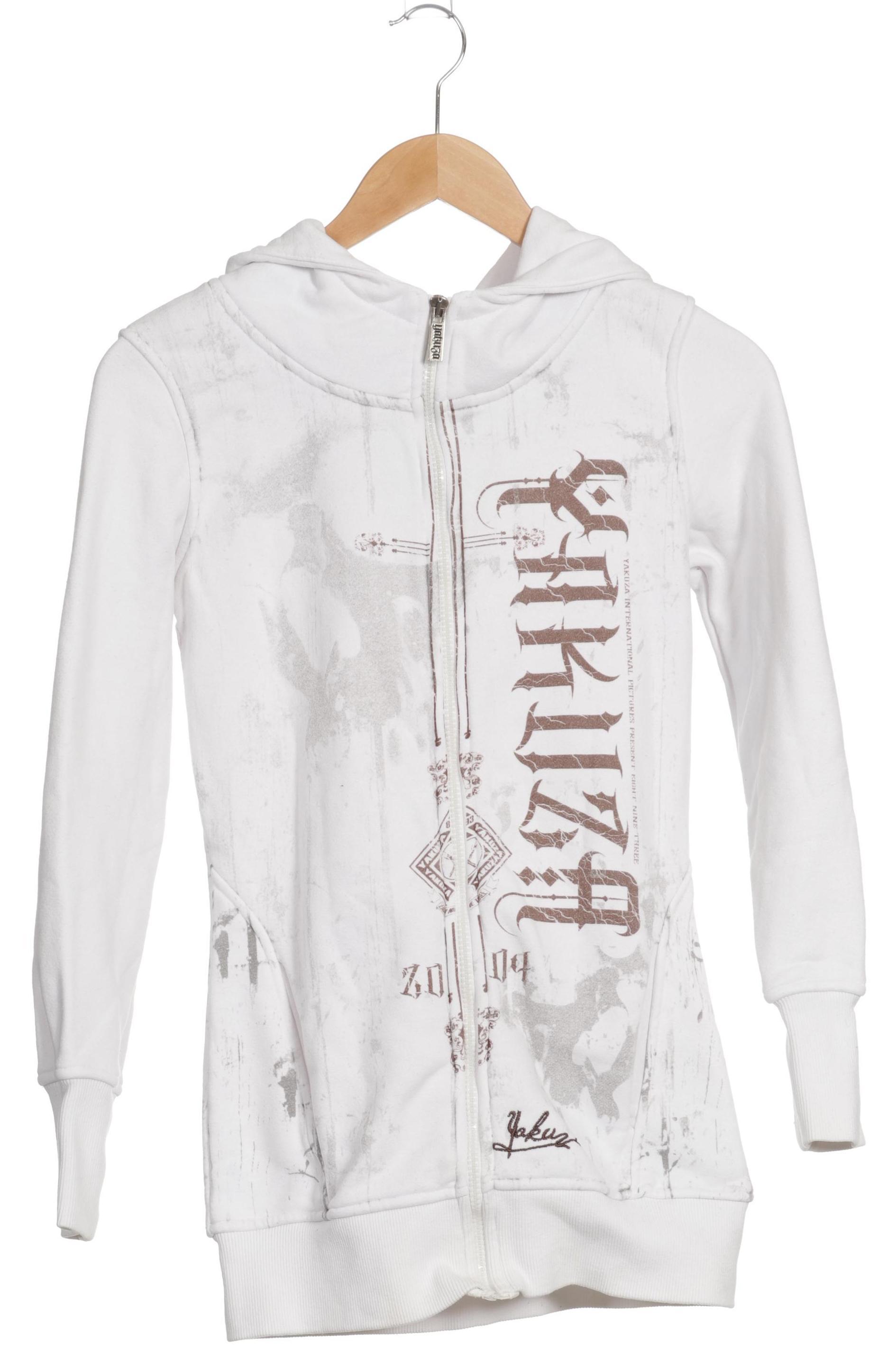 Yakuza Damen Kapuzenpullover, weiß, Gr.