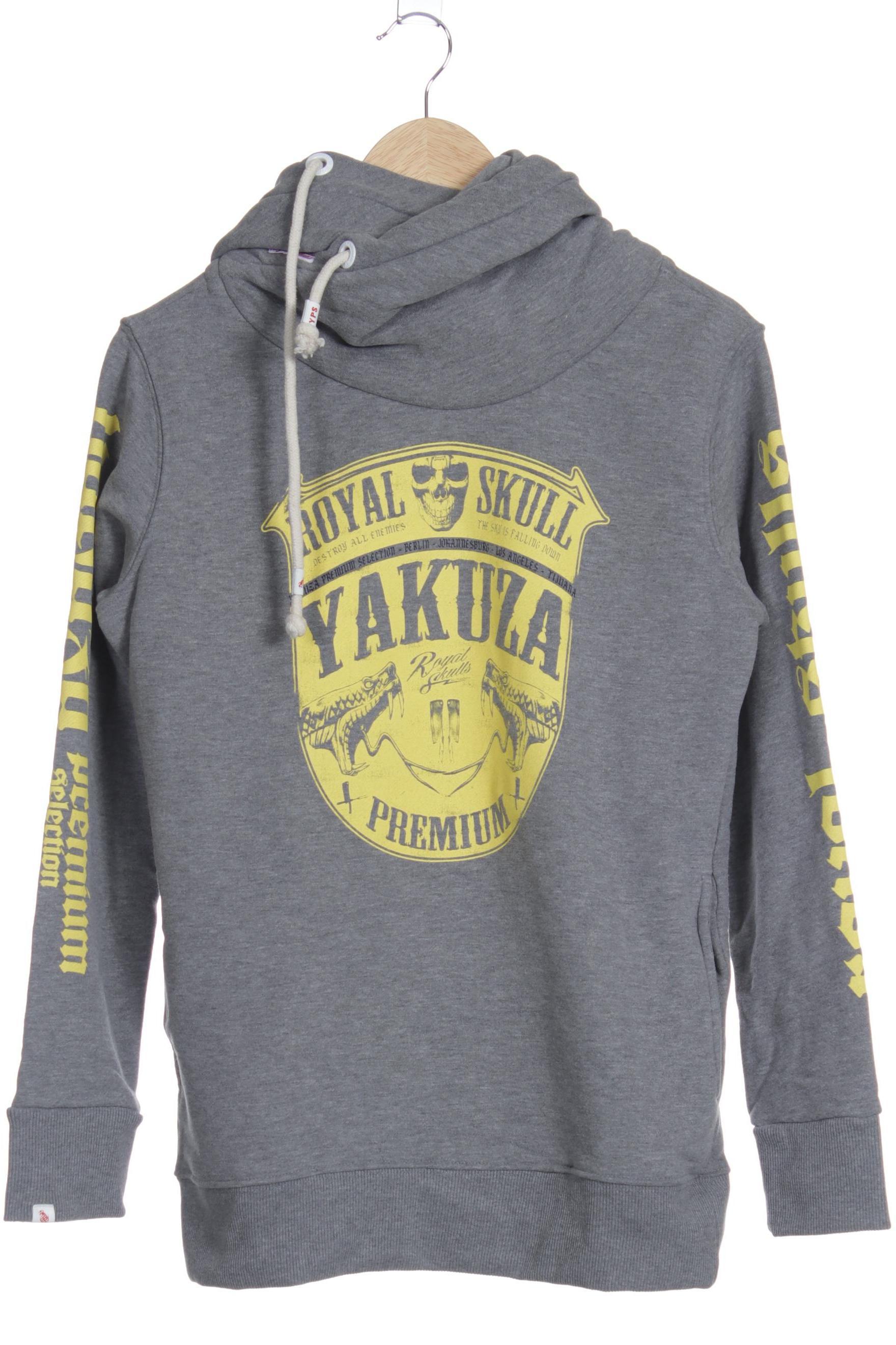 Yakuza Damen Kapuzenpullover, grau, Gr.