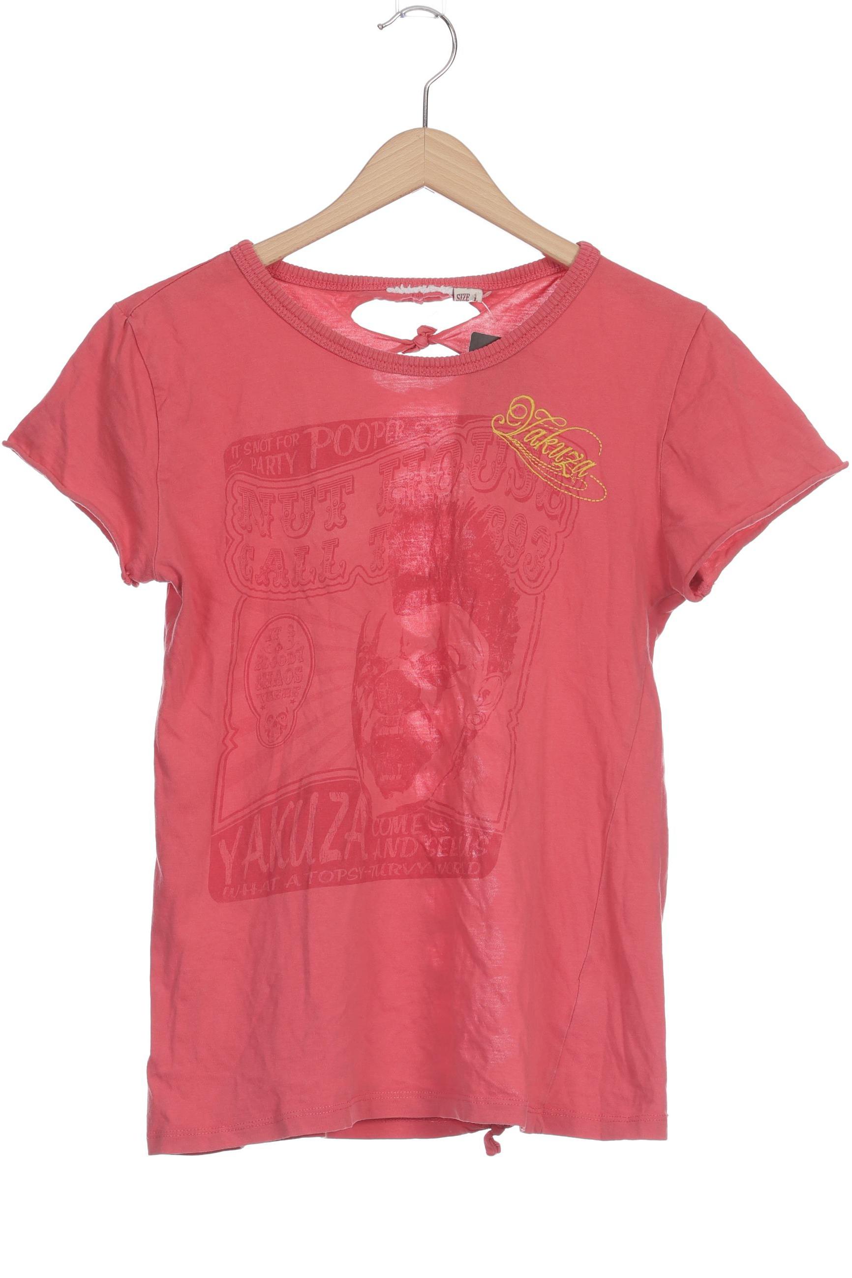 Yakuza Damen T-Shirt, pink, Gr. 42