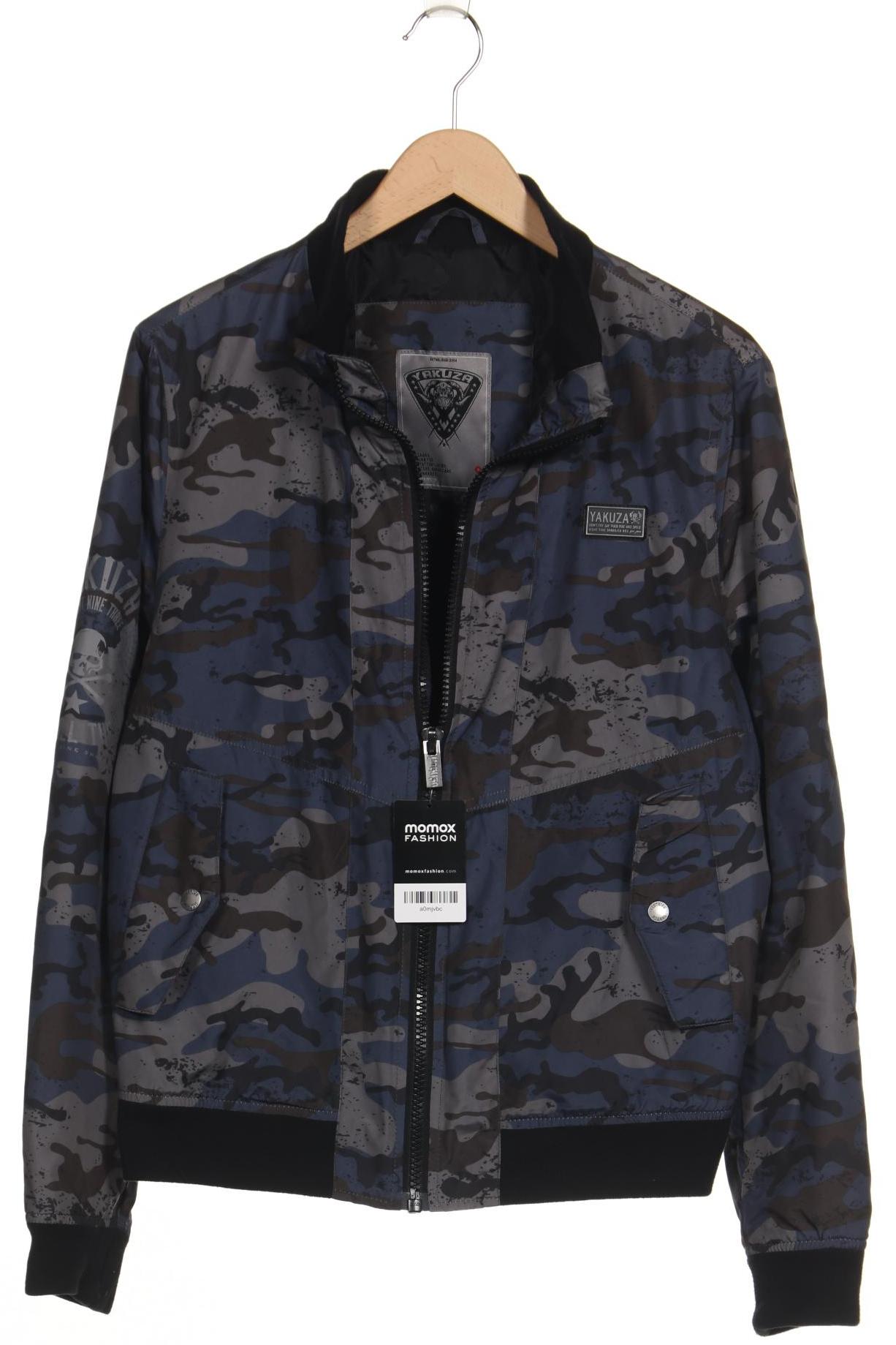 Yakuza Herren Jacke, blau, Gr. 46