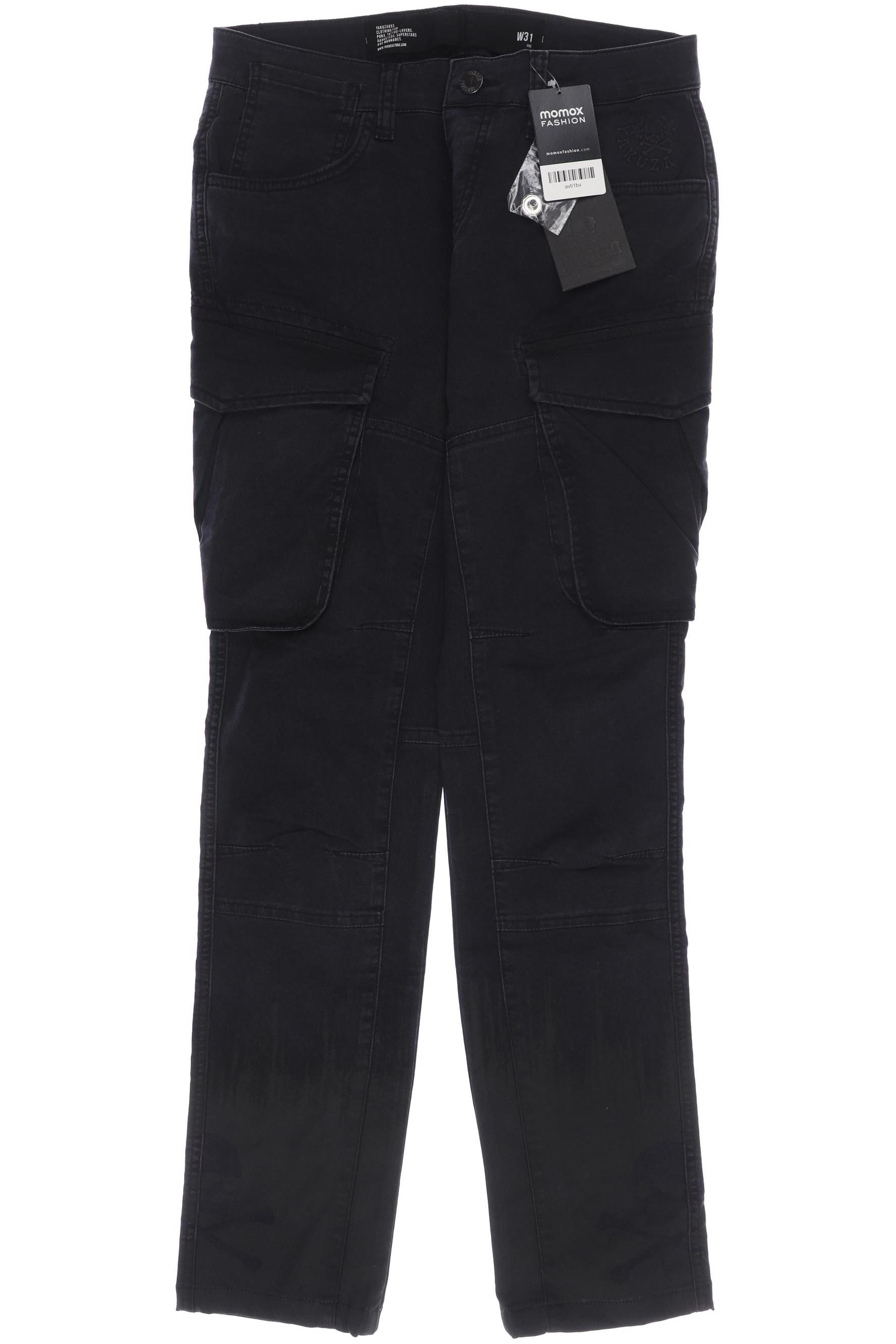 Yakuza Herren Jeans, schwarz, Gr. 31