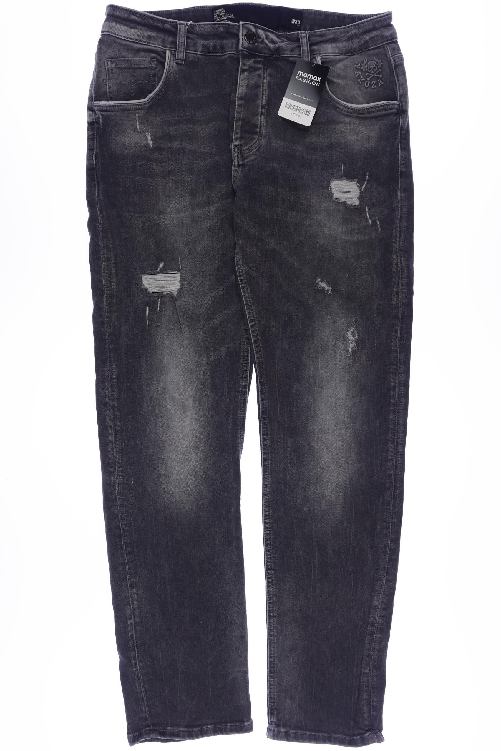 Yakuza Herren Jeans, grau, Gr. 33