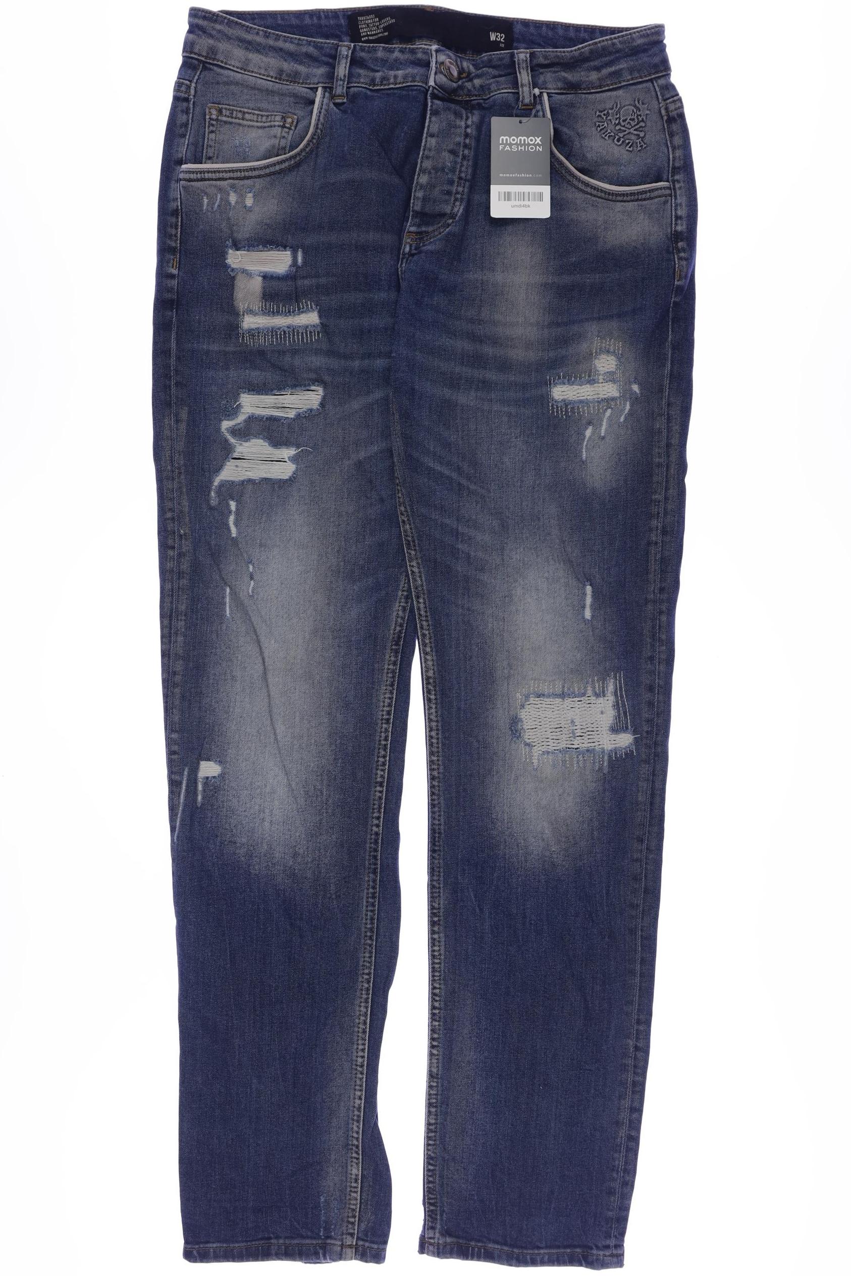 Yakuza Herren Jeans, blau, Gr. 32
