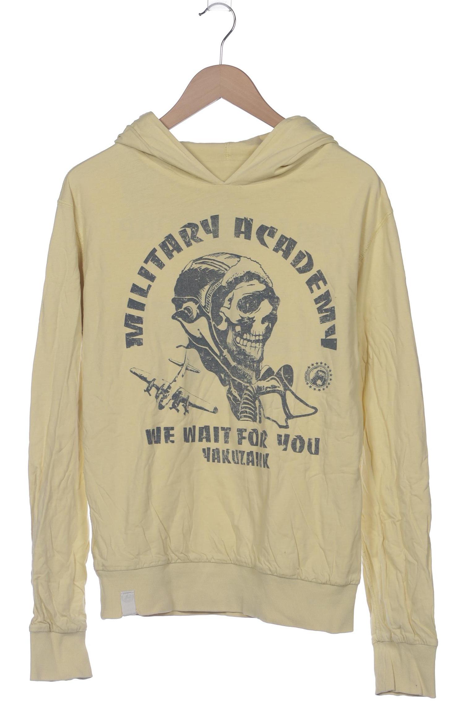 Yakuza Herren Kapuzenpullover, gelb, Gr. 52