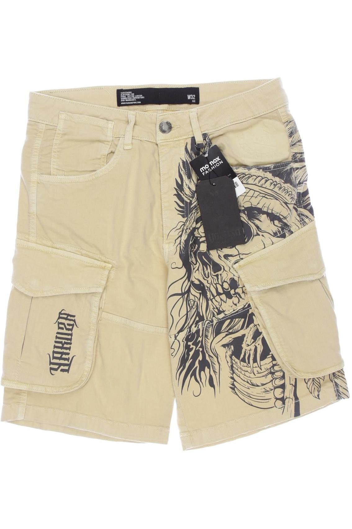 Yakuza Herren Shorts, beige, Gr. 32