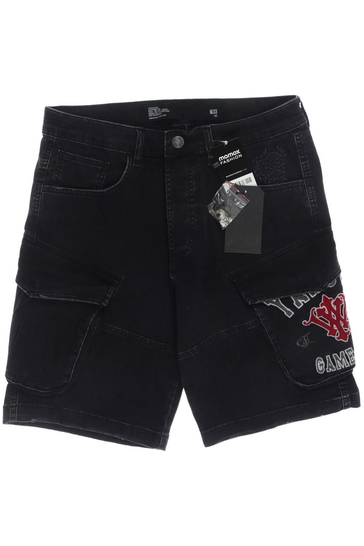 Yakuza Herren Shorts, schwarz, Gr. 33
