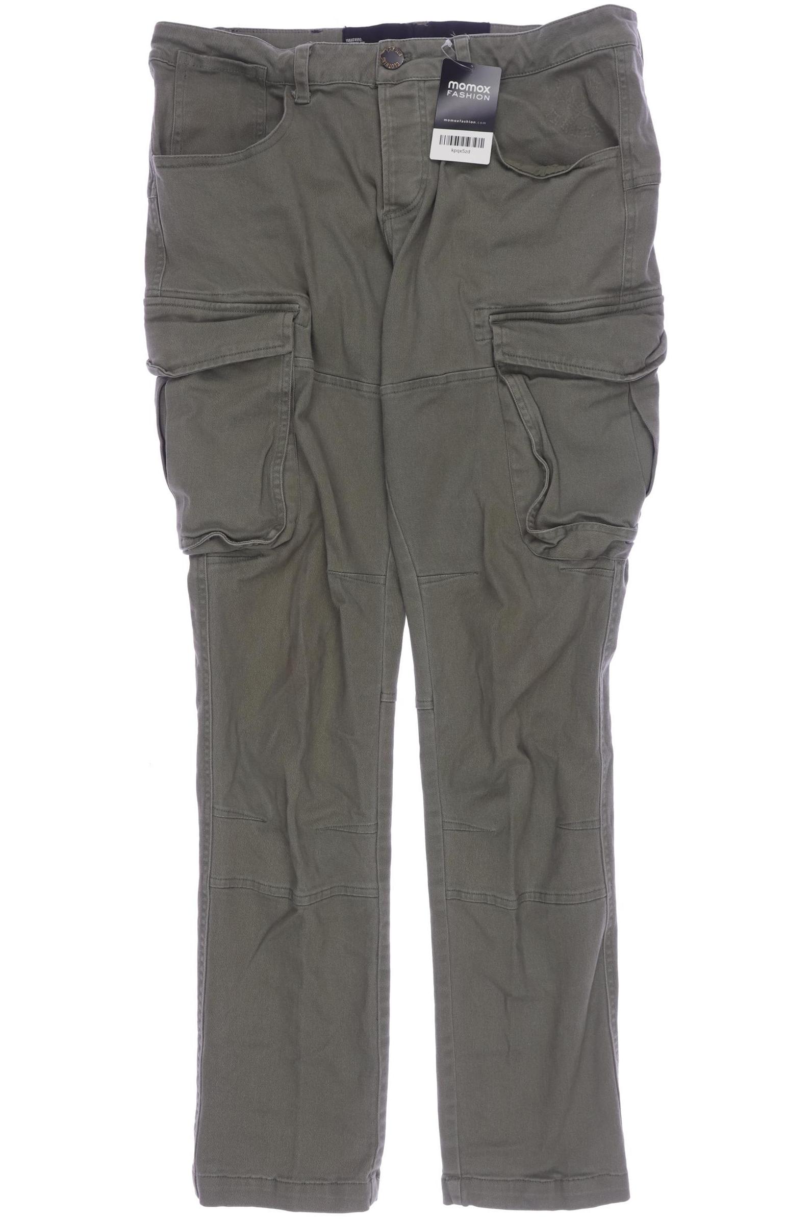 Yakuza Herren Stoffhose, grün, Gr. 31