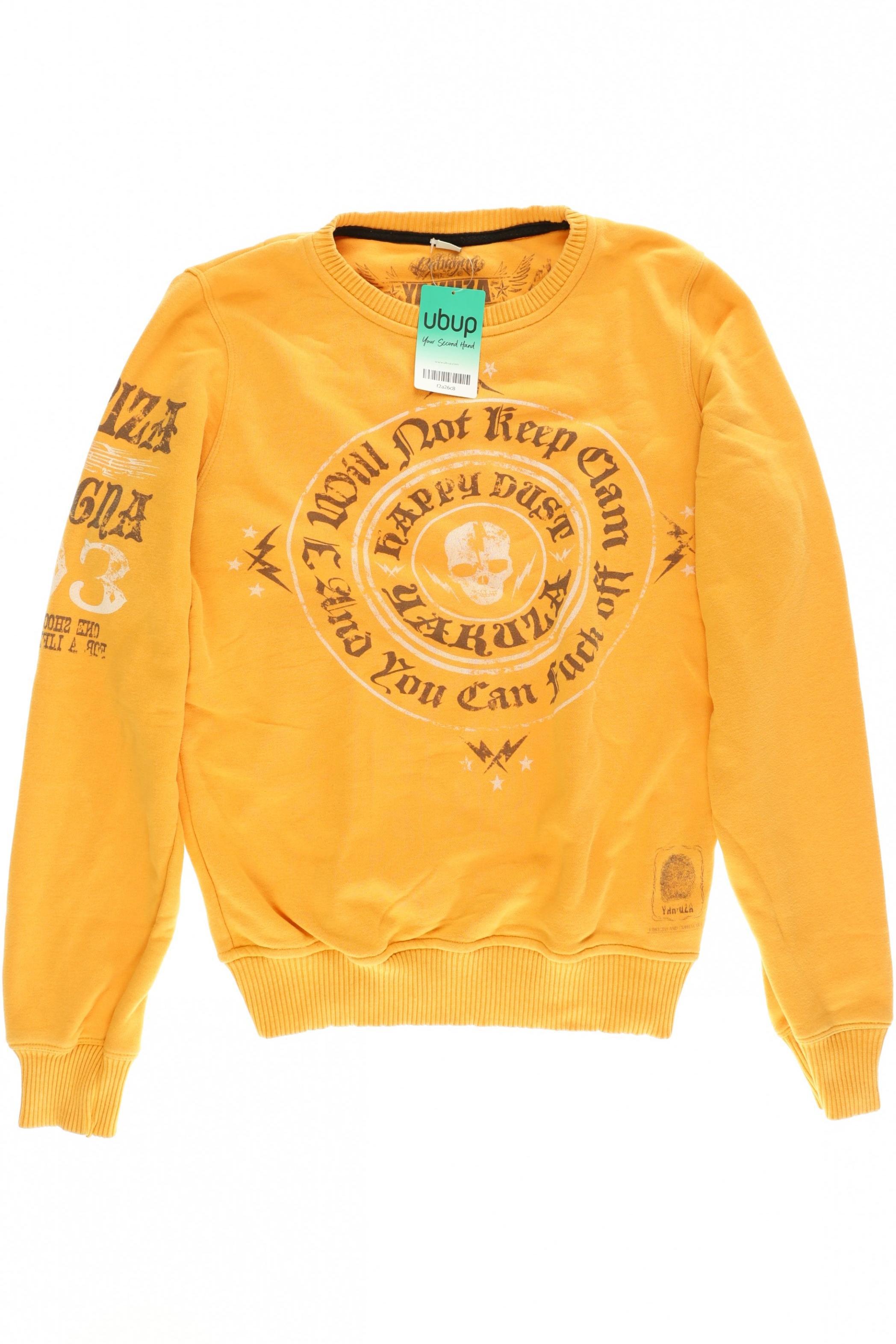 Yakuza Herren Sweatshirt, orange, Gr.