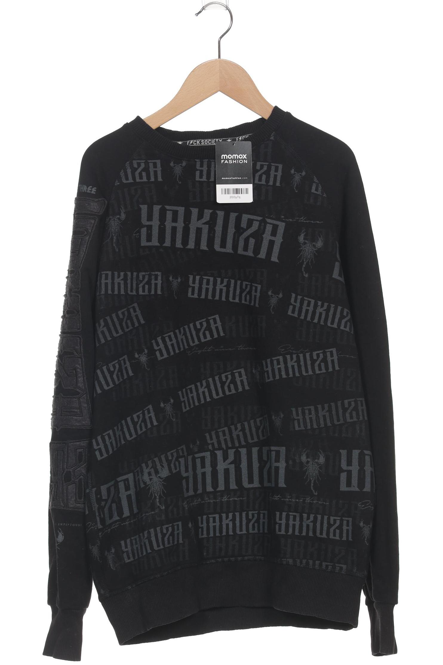Yakuza Herren Sweatshirt, schwarz, Gr. 52