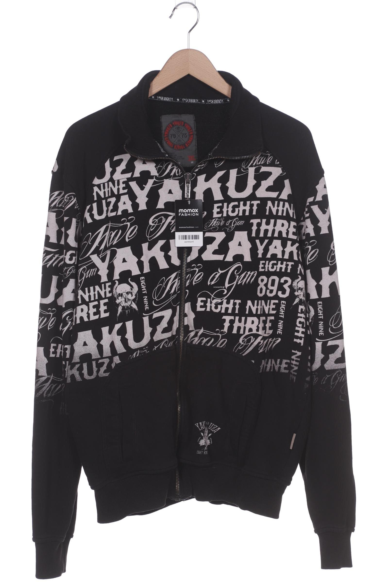 Yakuza Herren Sweatshirt, schwarz, Gr. 58