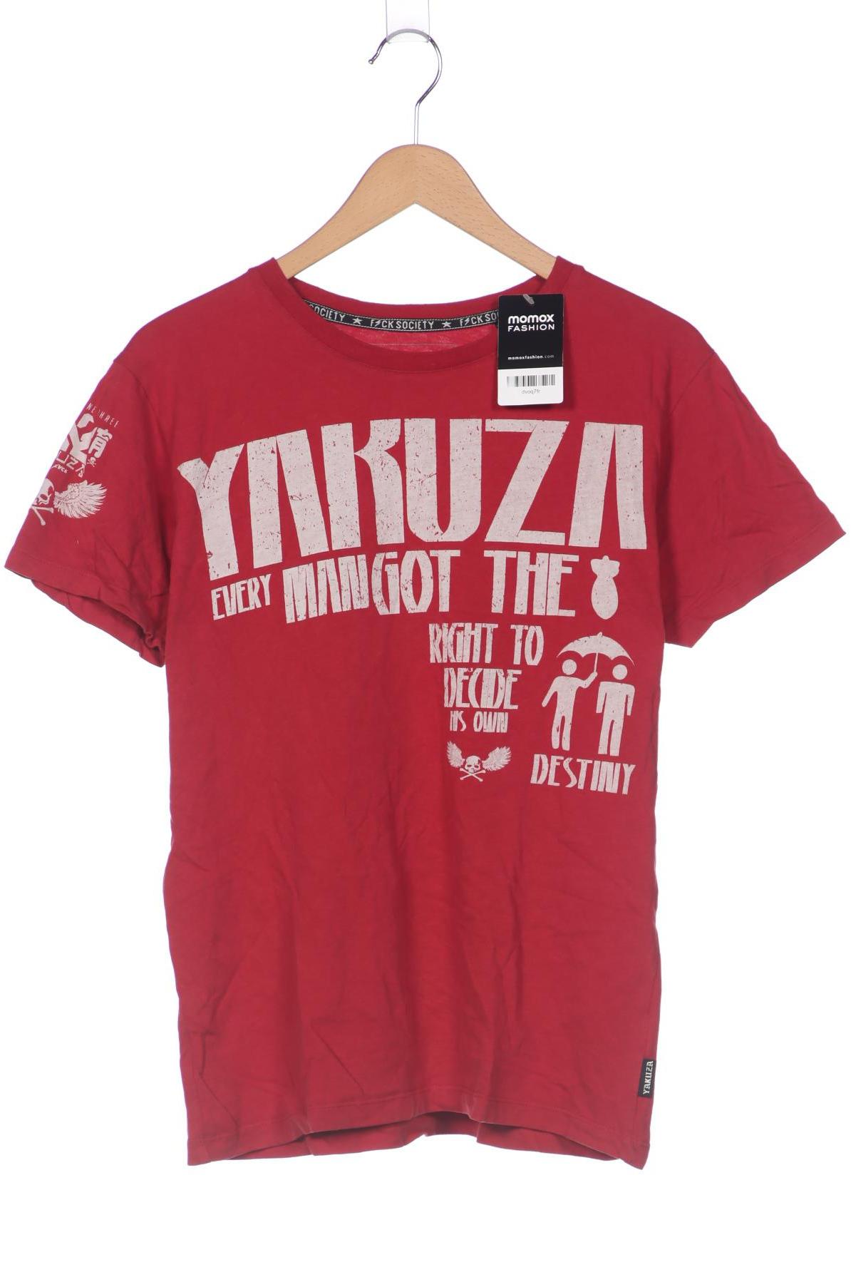 Yakuza Herren T-Shirt, rot, Gr. 52